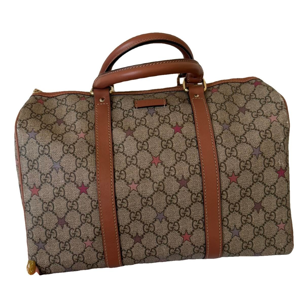 Boston leather handbag