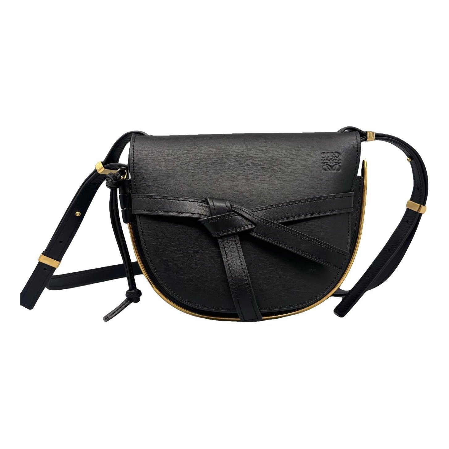 Gate leather crossbody bag