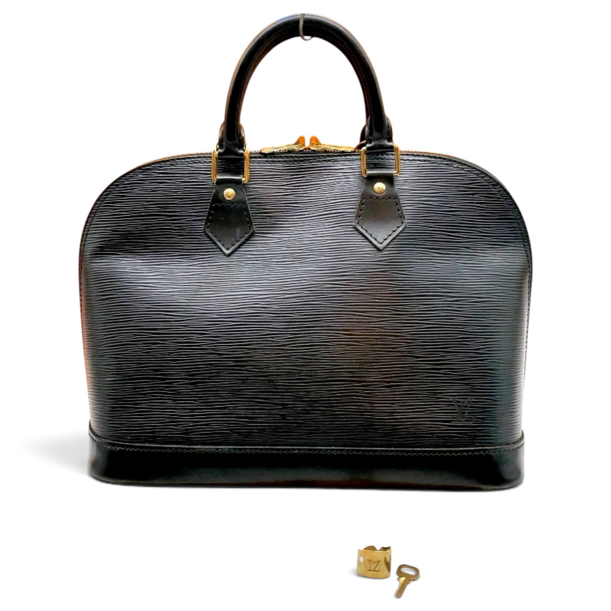 Louis Vuitton Alma leather handbag