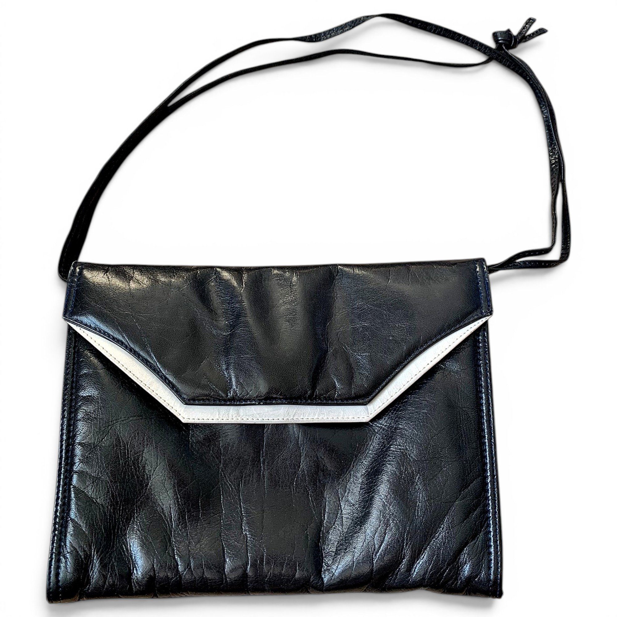 Leather crossbody bag