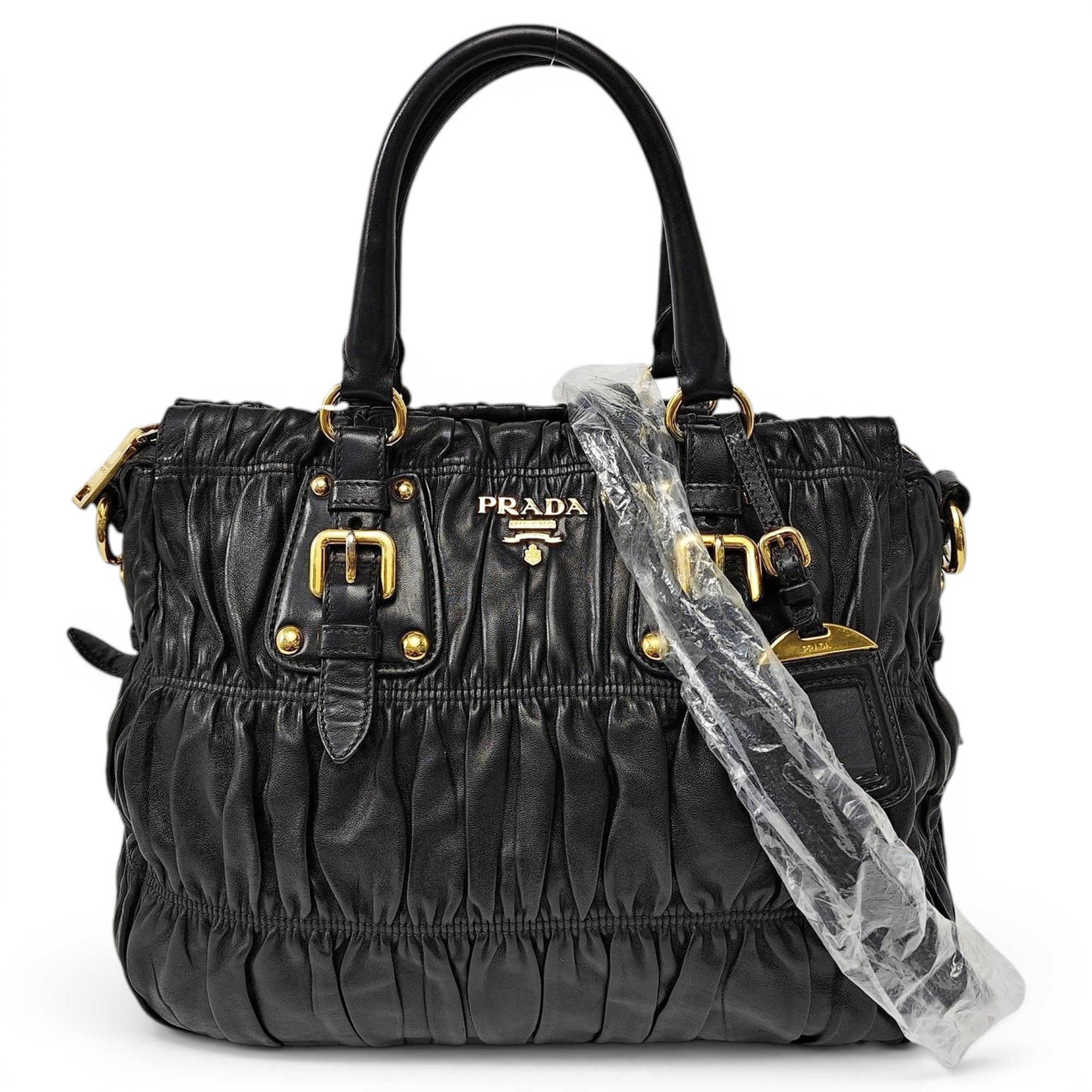 Leather handbag