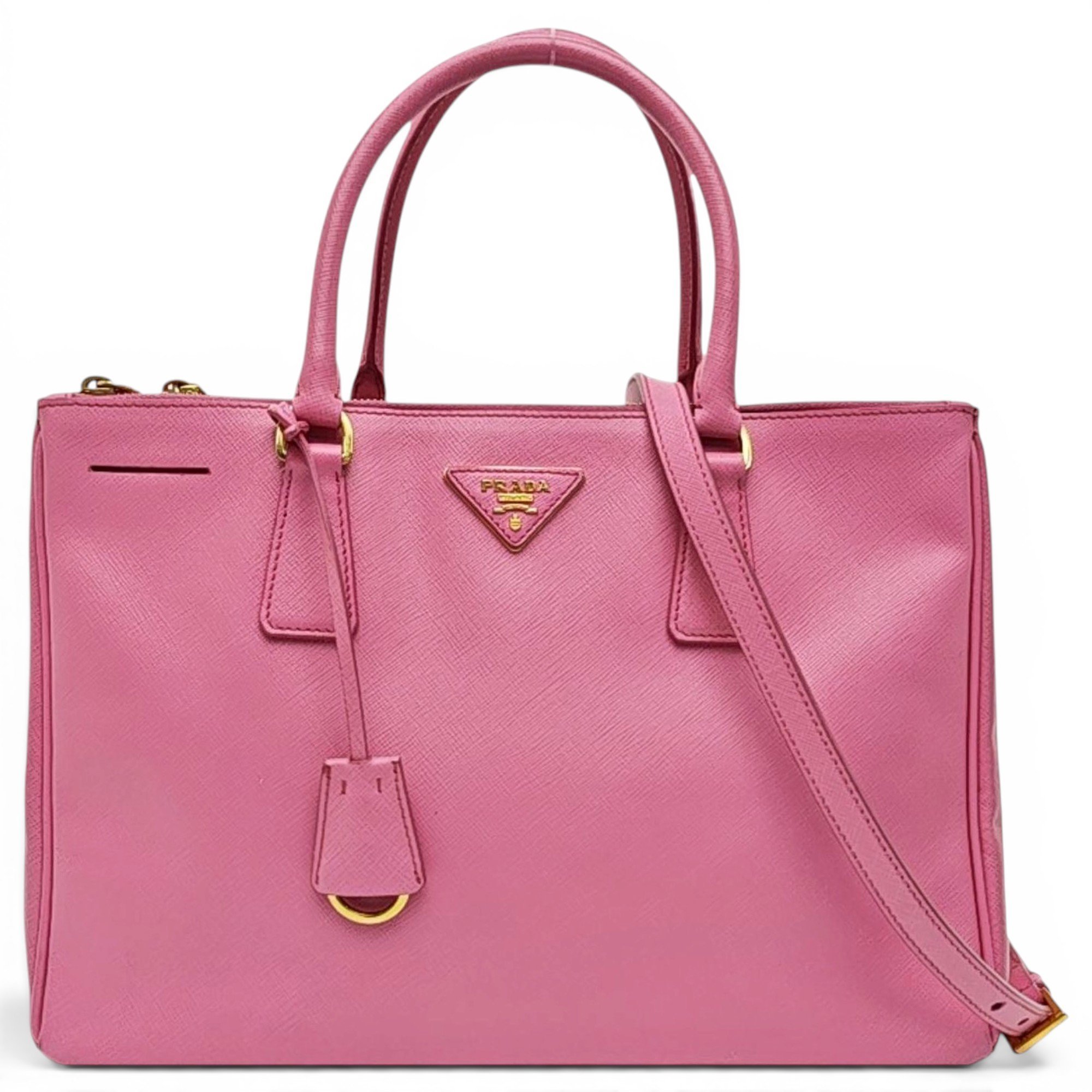 Galleria leather handbag