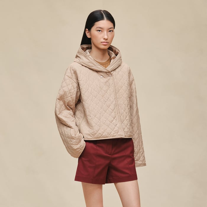 Beige Albinos "Grand Manege" Reversible Jacket