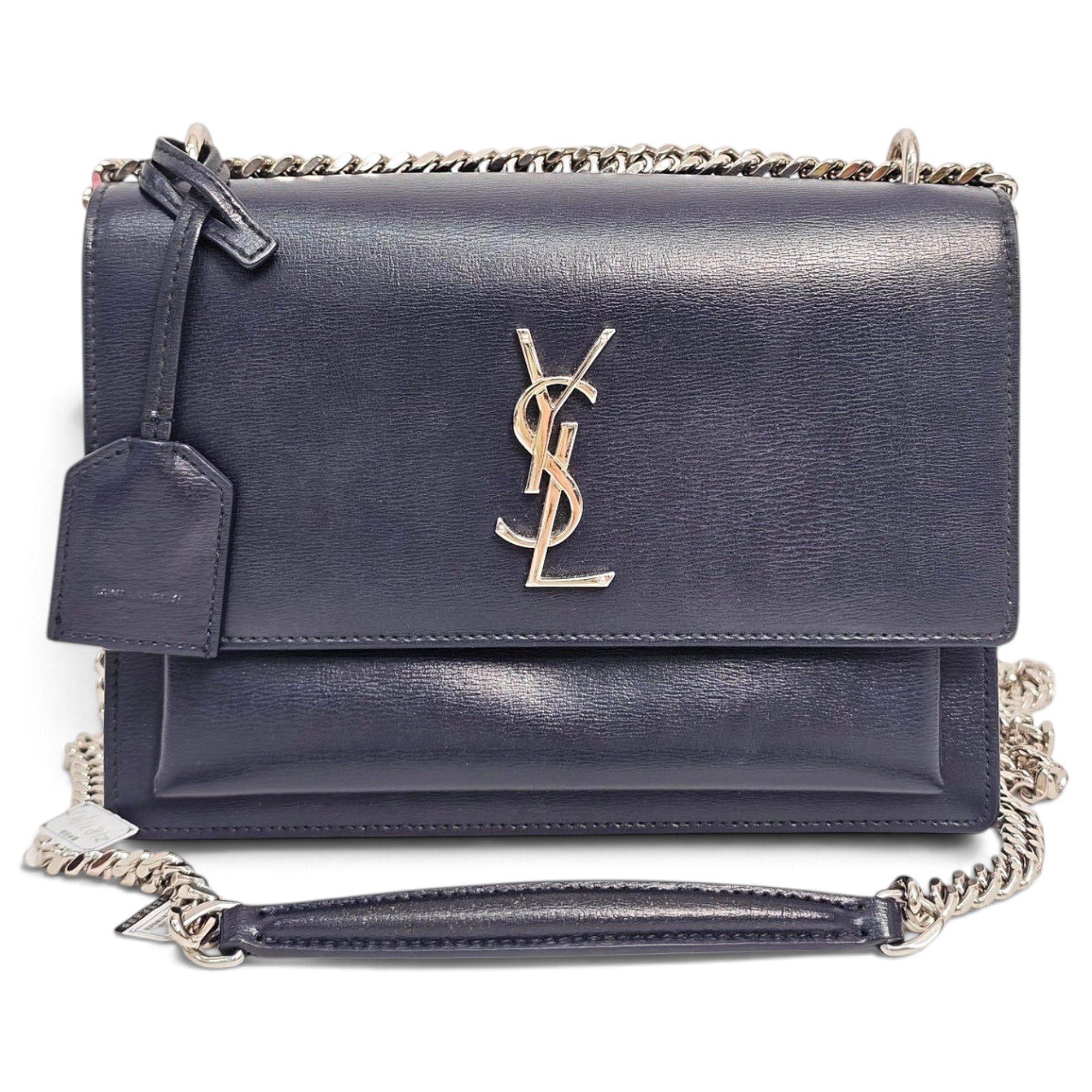 Sunset leather crossbody bag
