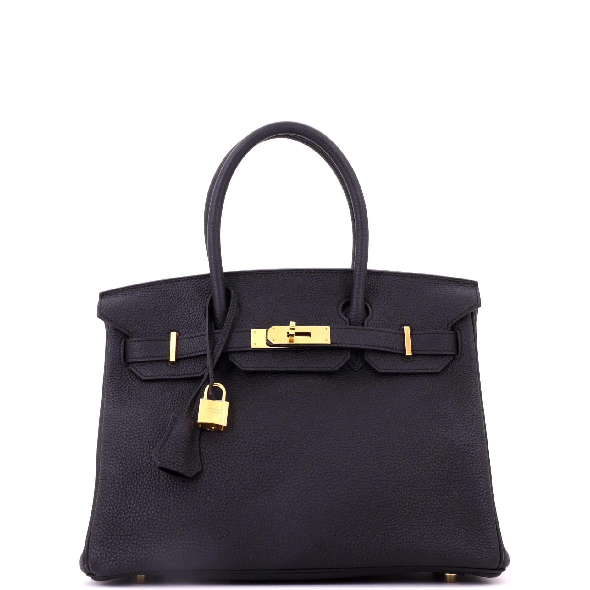 Birkin 30 leather tote