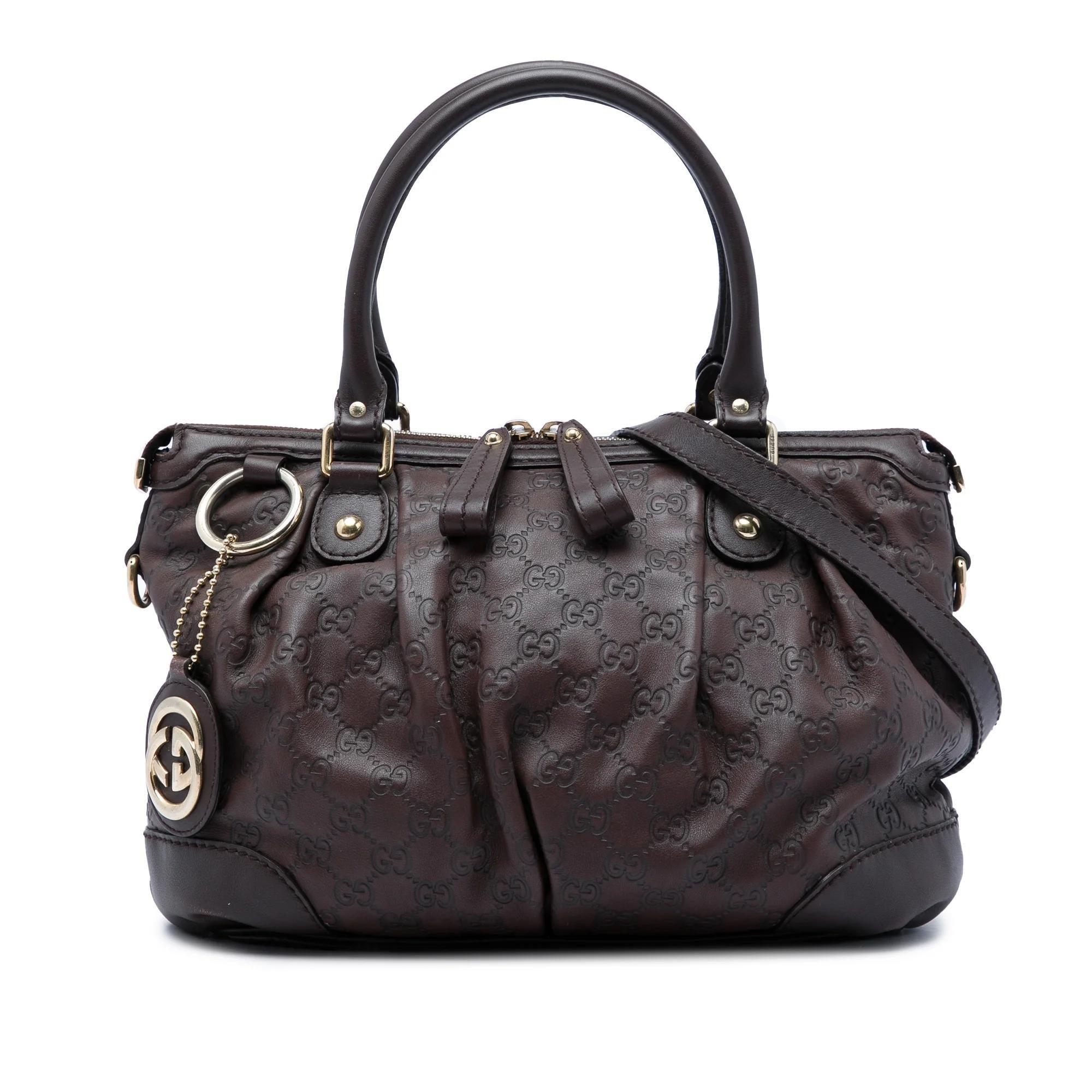 Sukey leather satchel