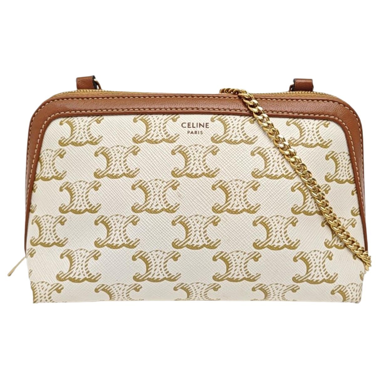Celine Leather crossbody bag