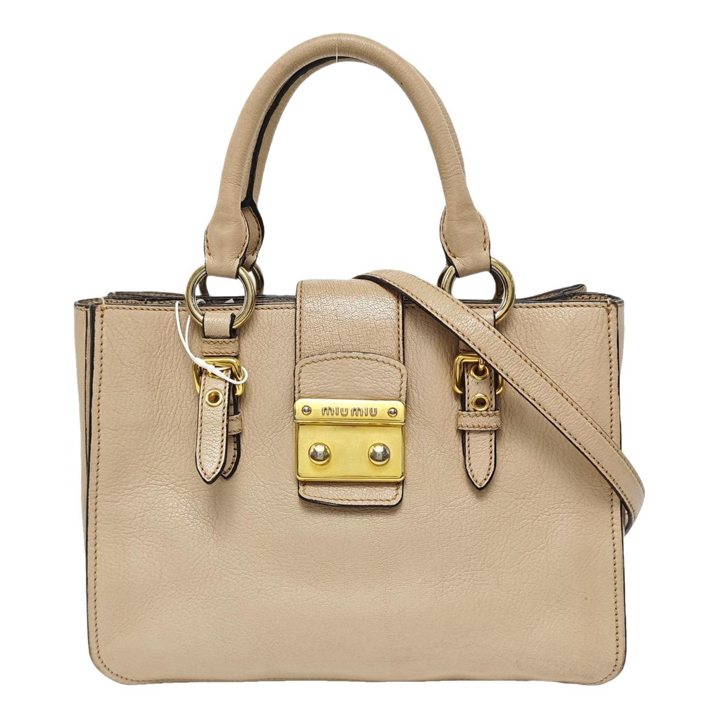 Leather handbag