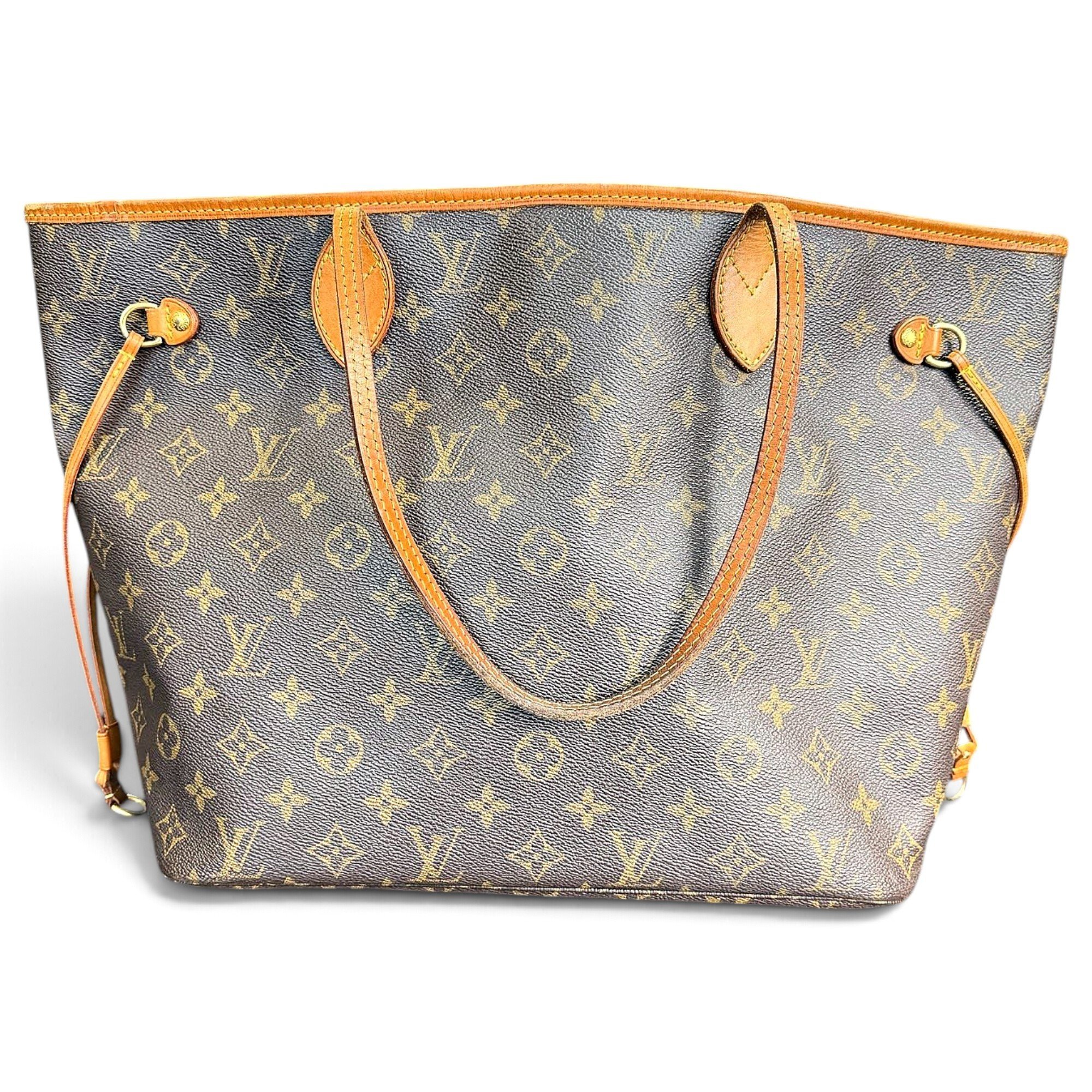 Neverfull leather tote