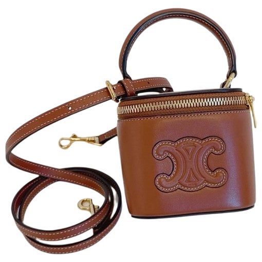 Leather crossbody bag