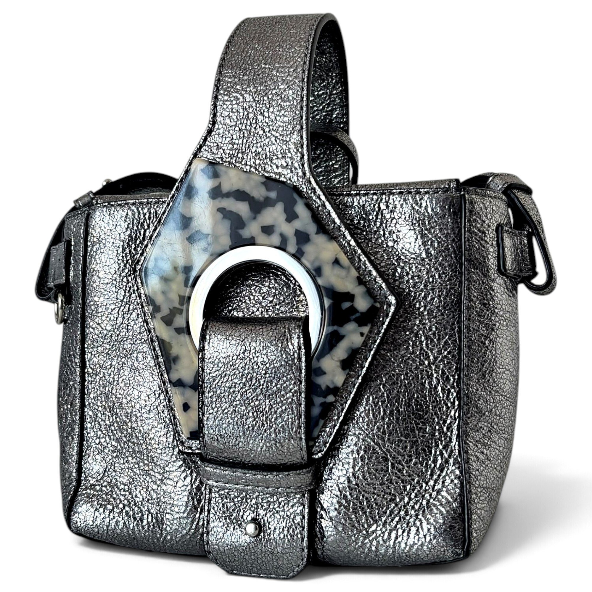 Leather handbag
