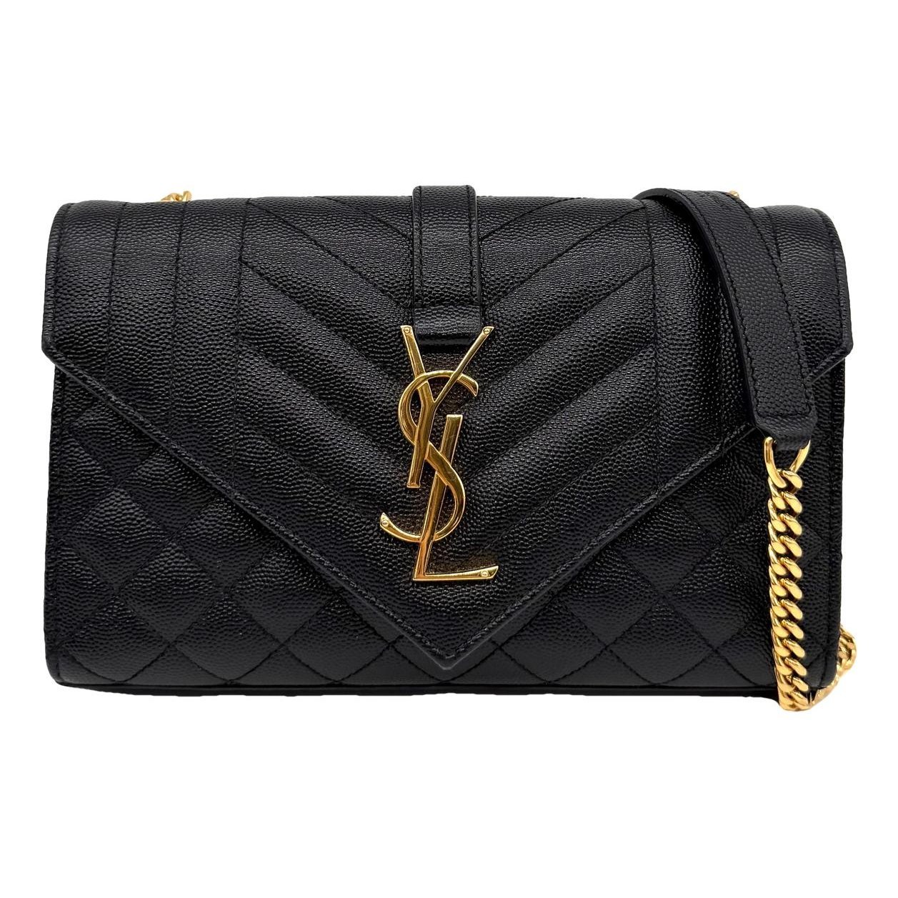 Envelope leather crossbody bag