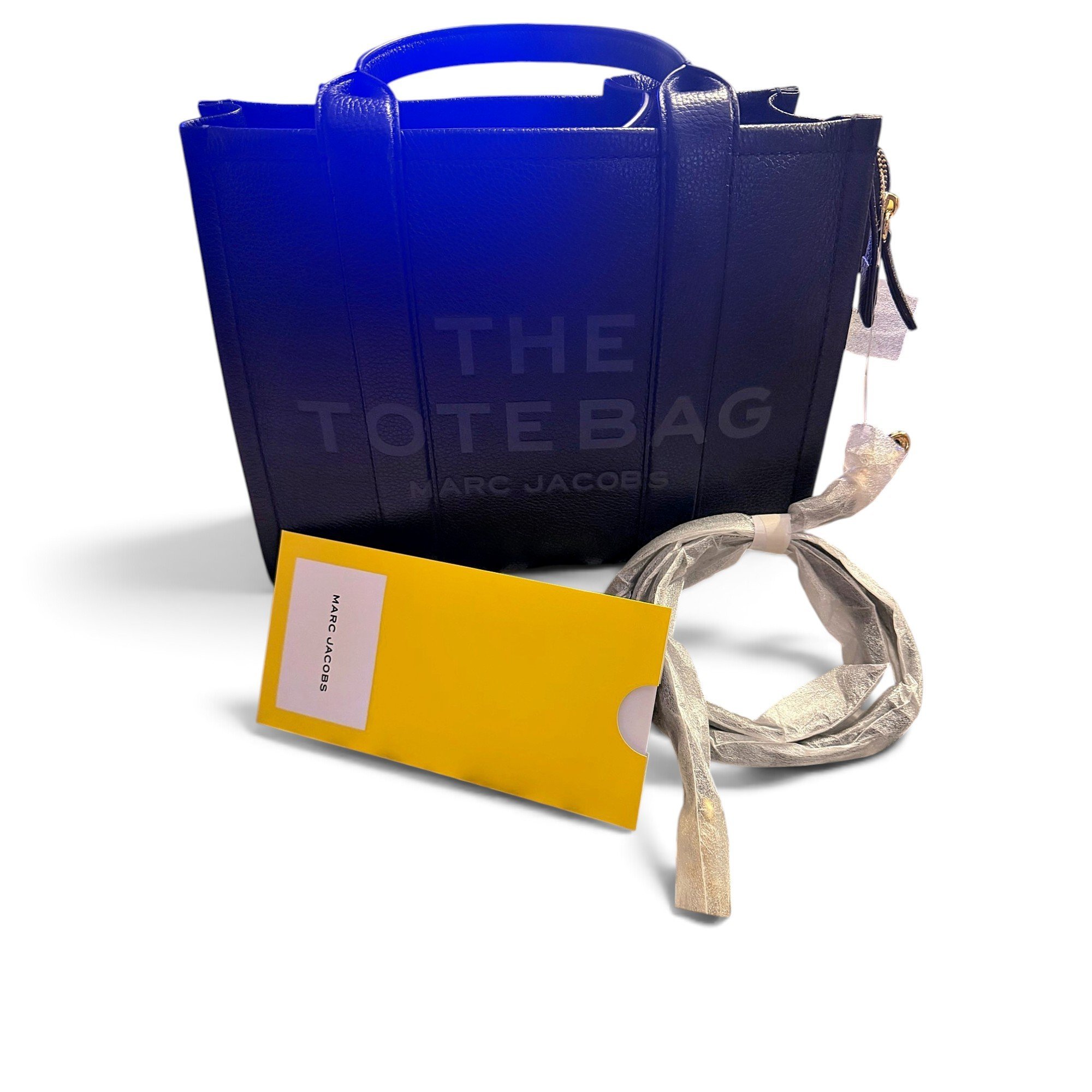 The Tag Tote leather tote