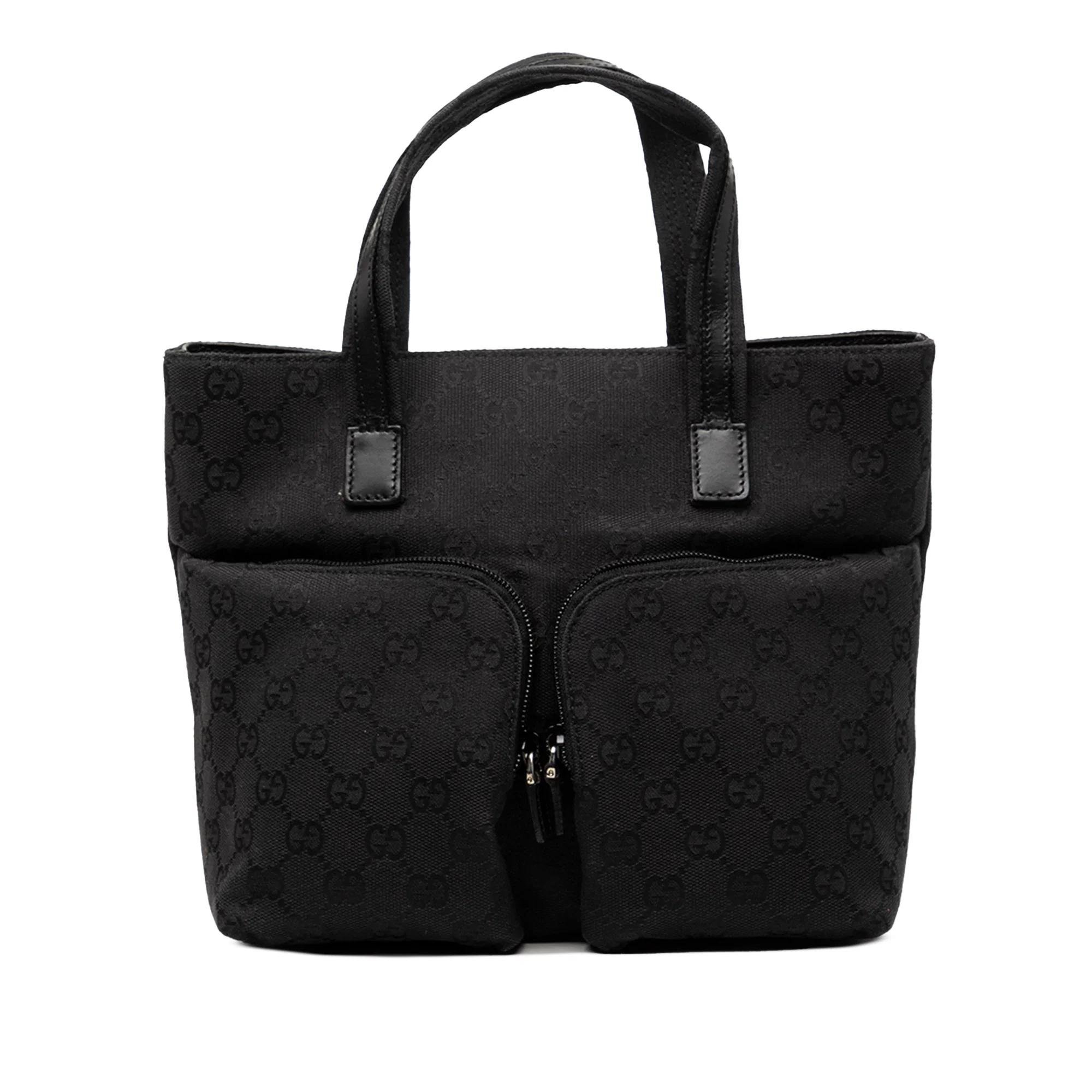 Gucci B leather handbag