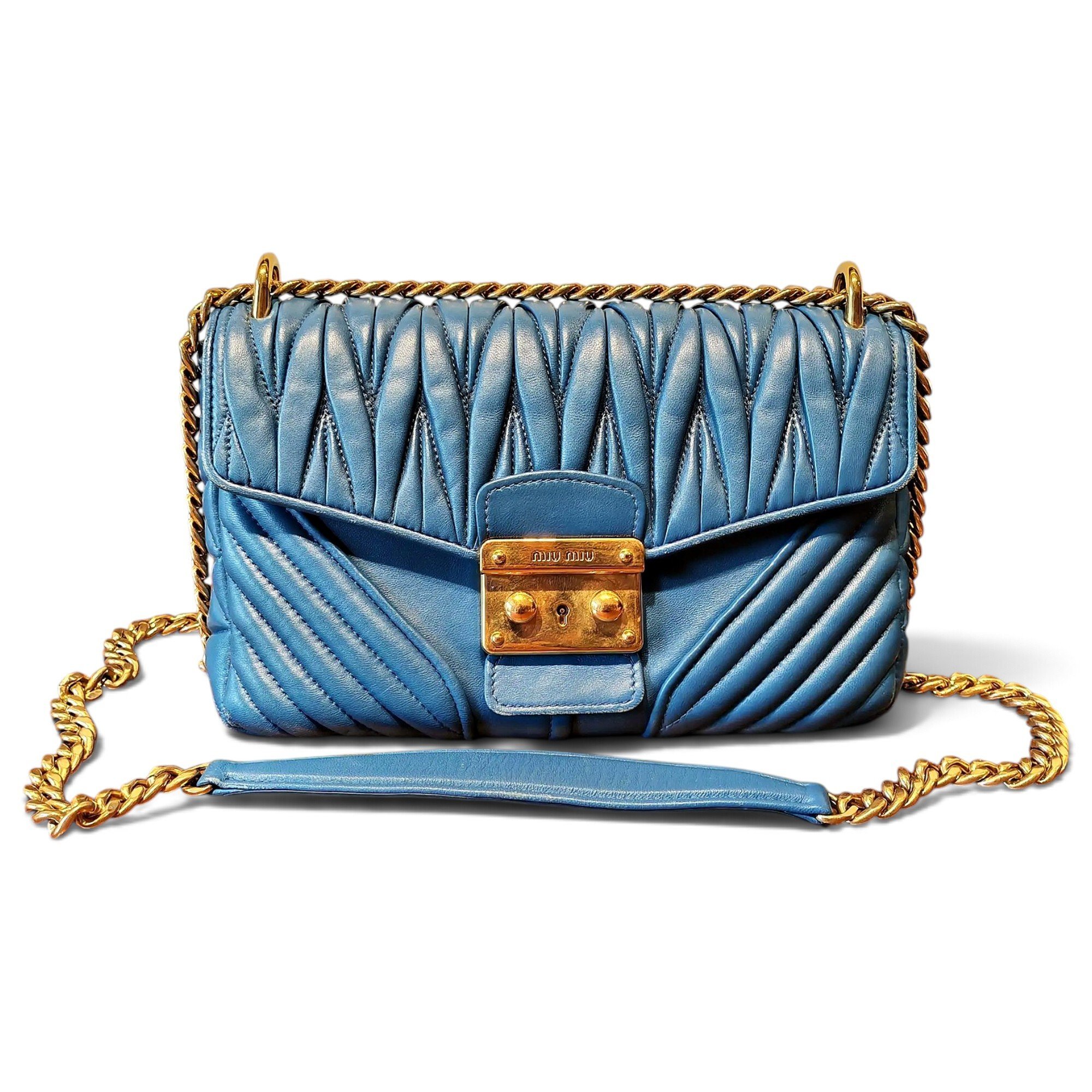 Miu Miu Miu Confidential leather crossbody bag
