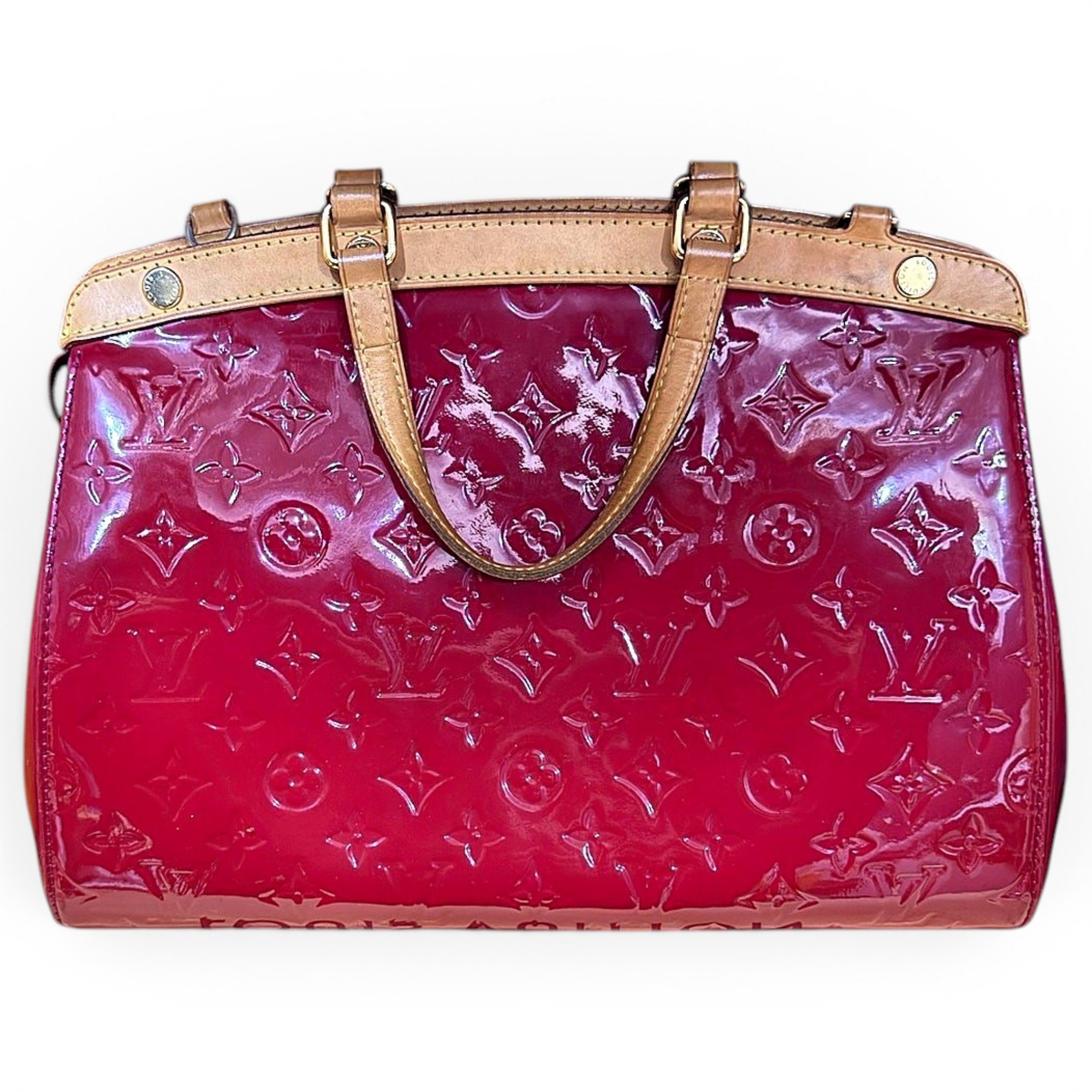 Bréa patent leather handbag