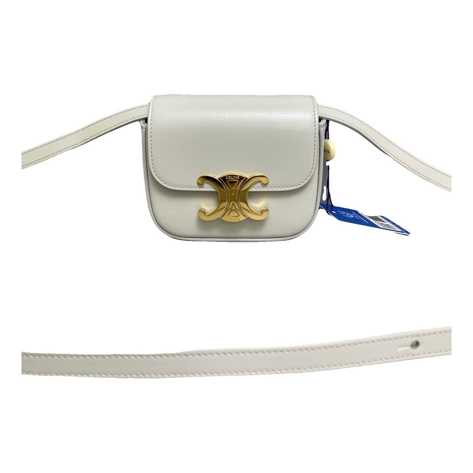 Triomphe leather handbag