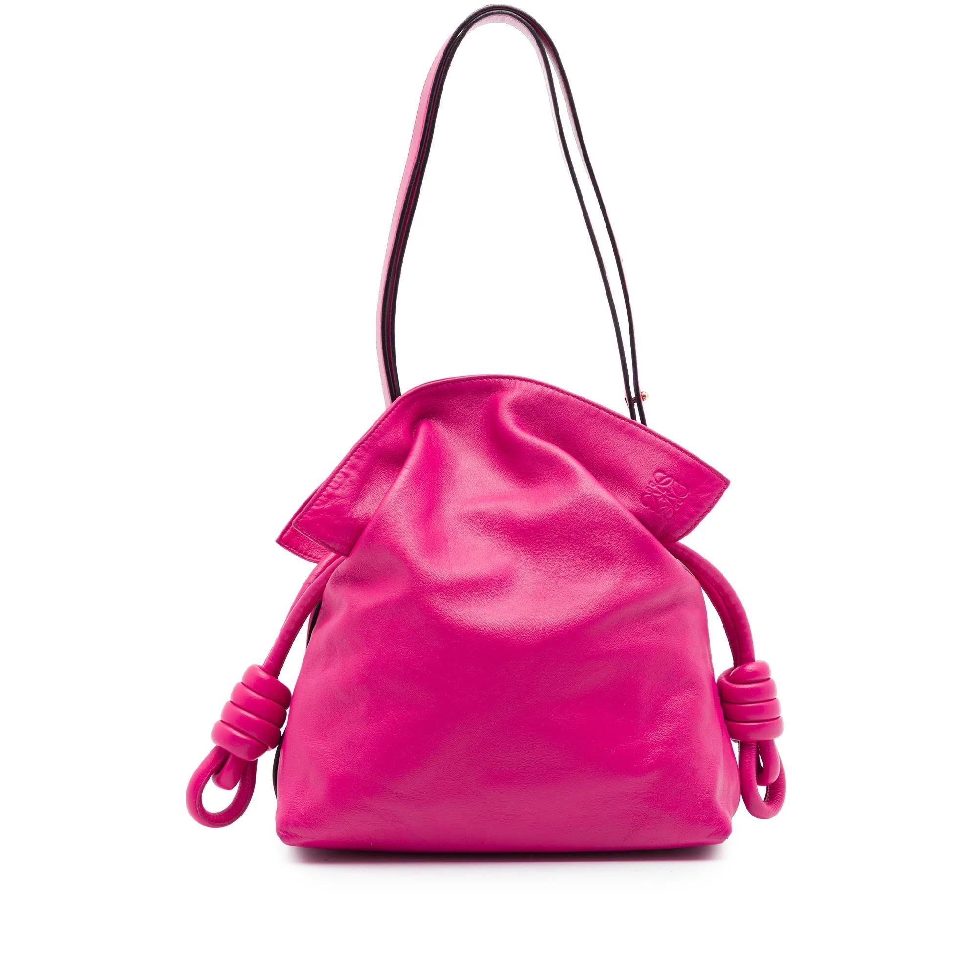 Flamenco leather handbag