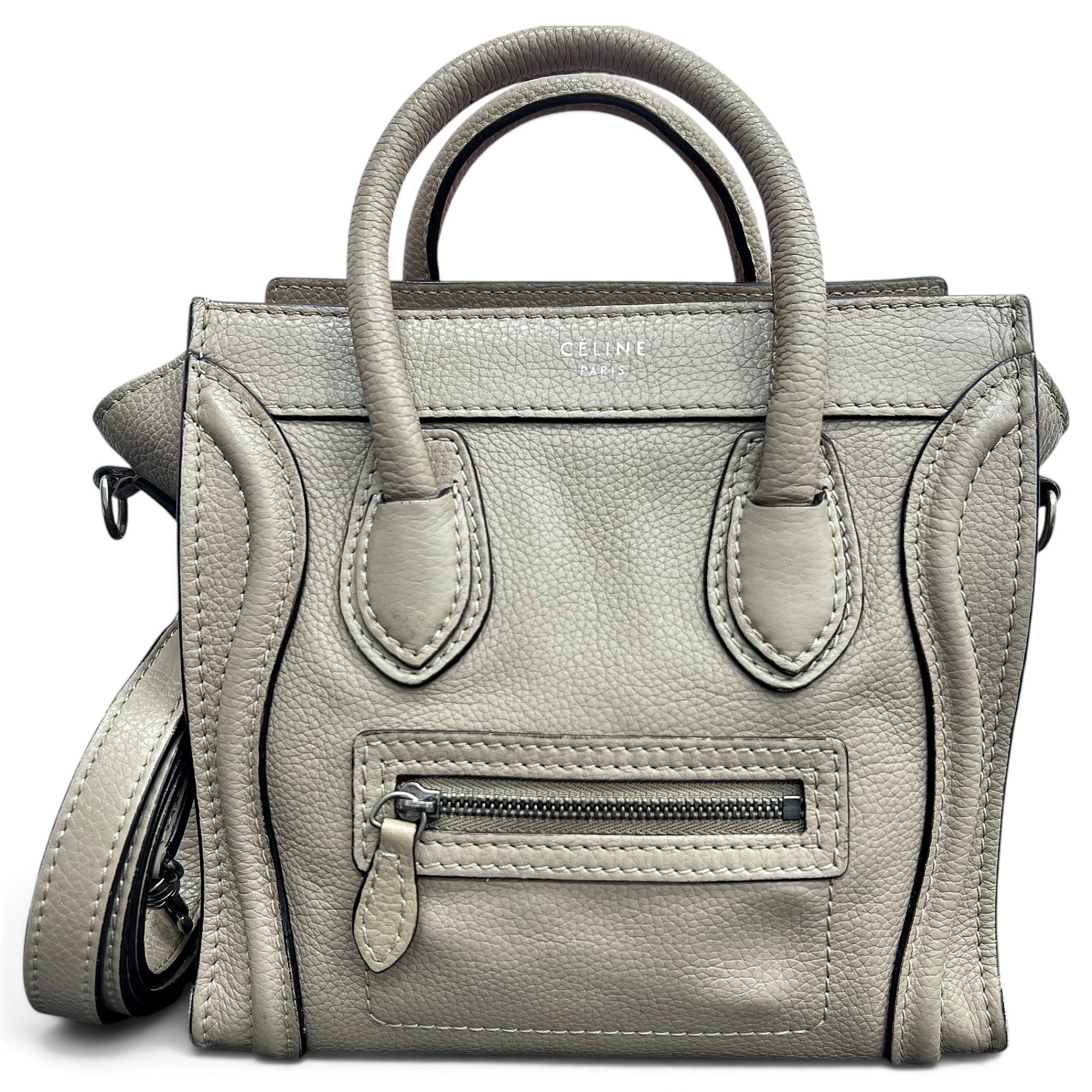 Luggage leather handbag