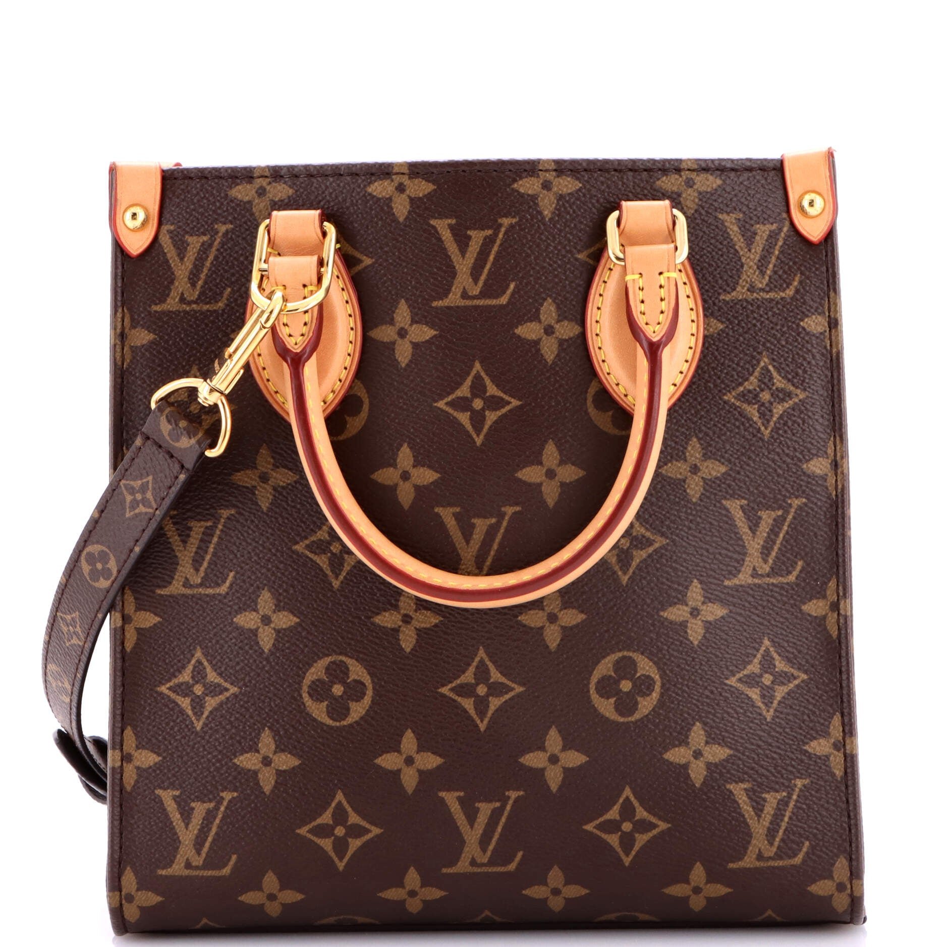 Sac Plat NM Bag Monogram Canvas BB