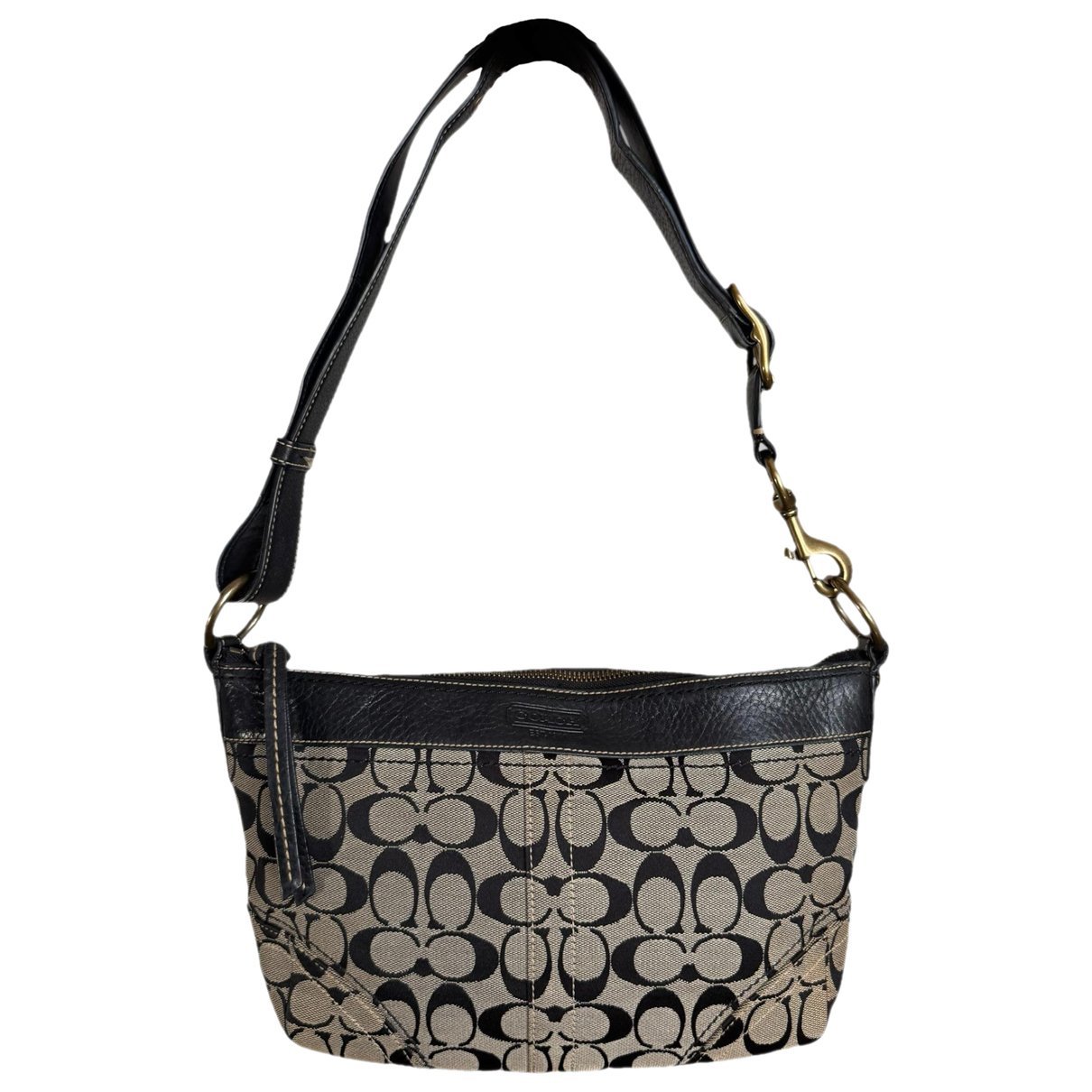 Signature Sufflette leather handbag
