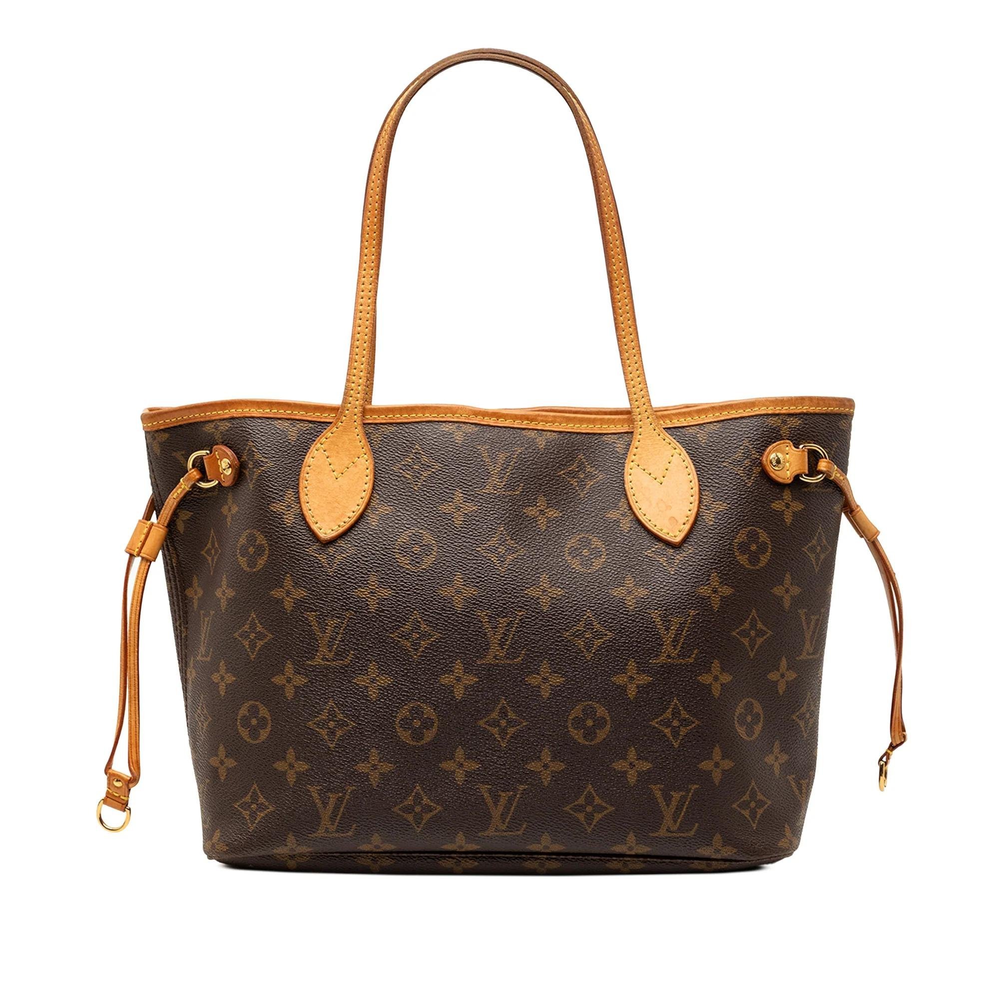 Neverfull leather tote