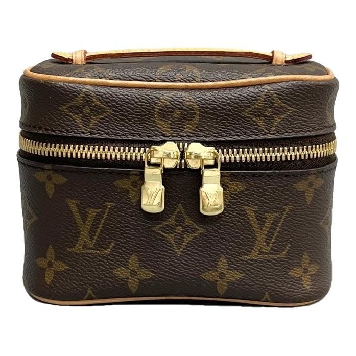 Vanity leather handbag