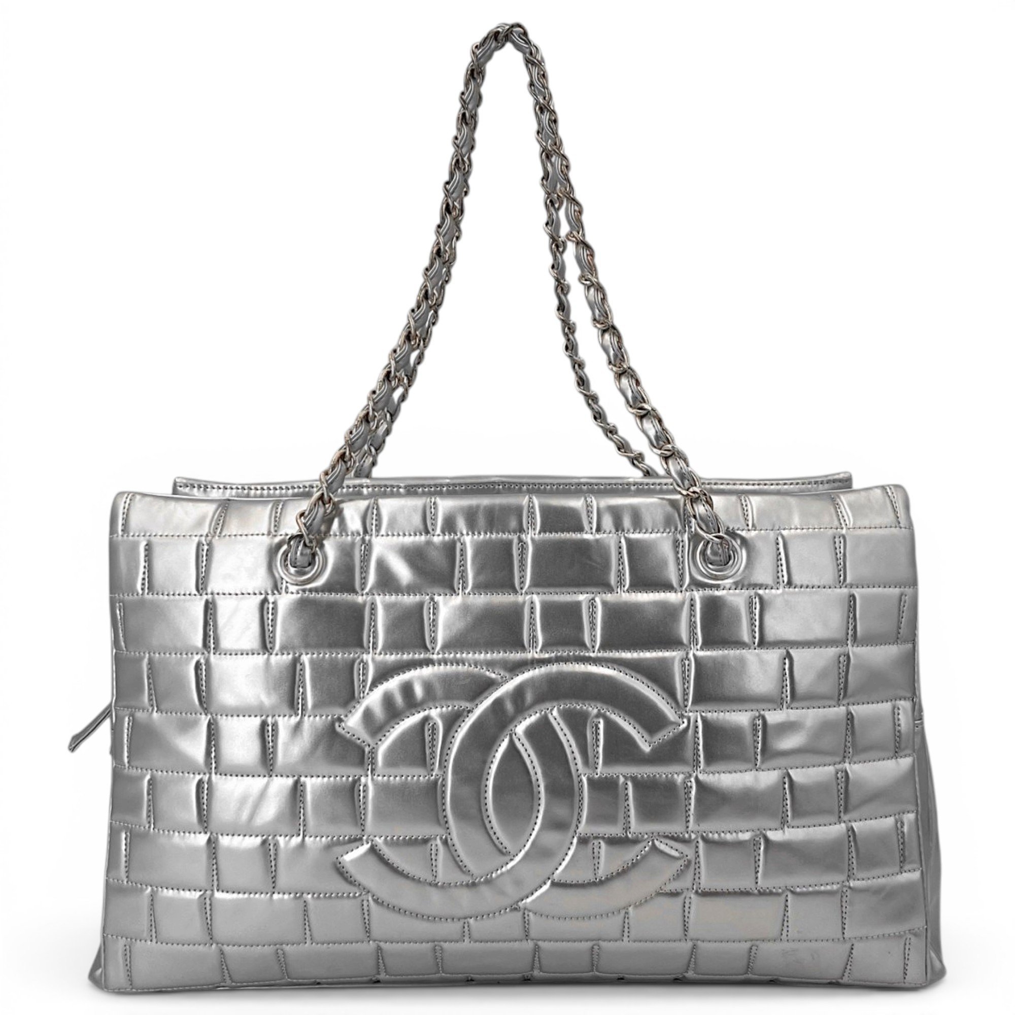 Grand shopping leather tote