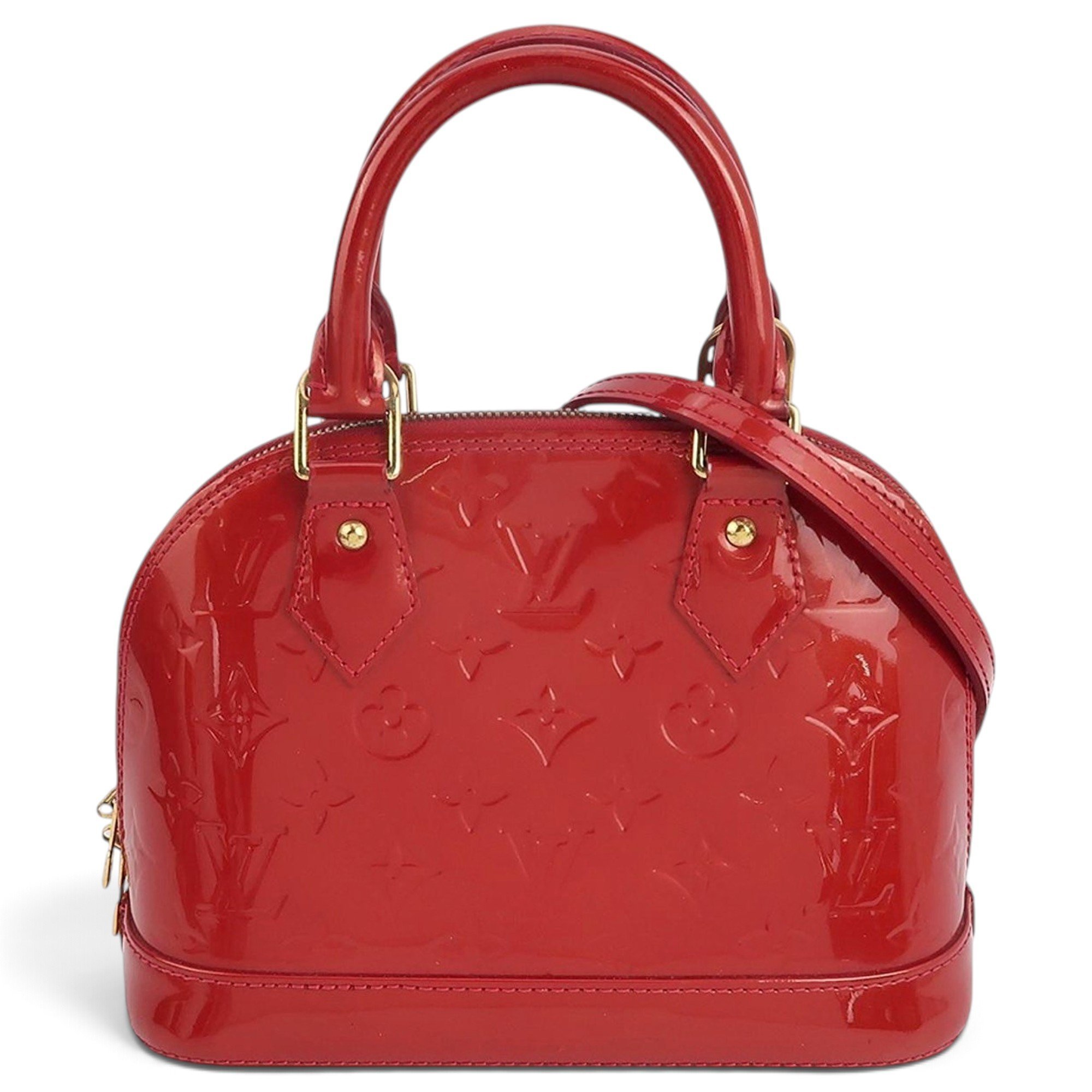 Alma BB patent leather handbag