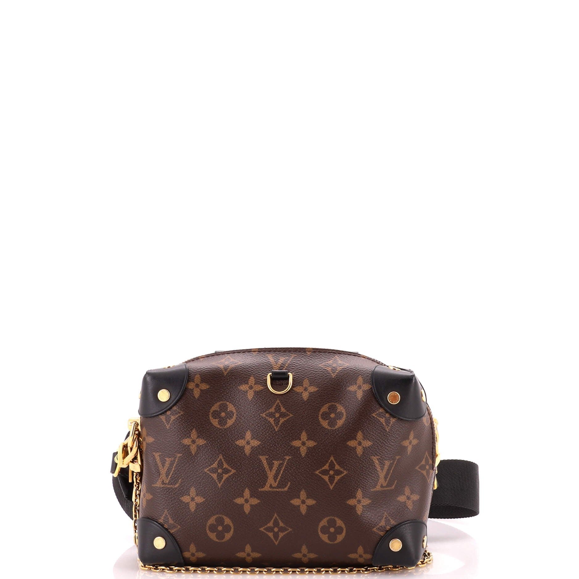 Petite Malle Souple Handbag Monogram Canvas