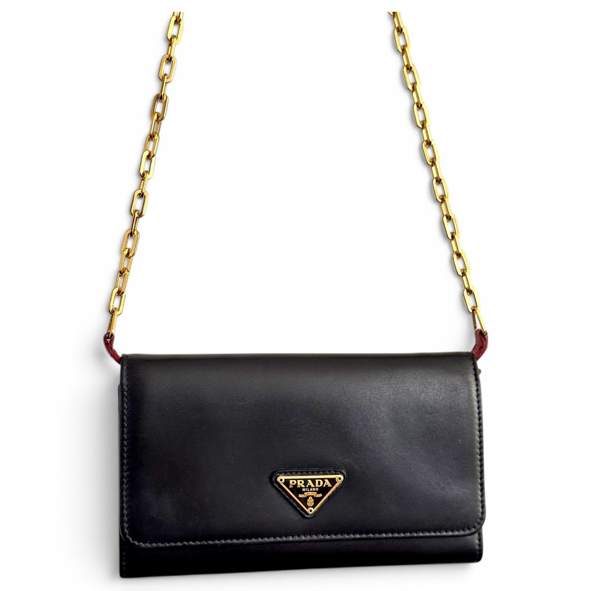 Leather crossbody bag