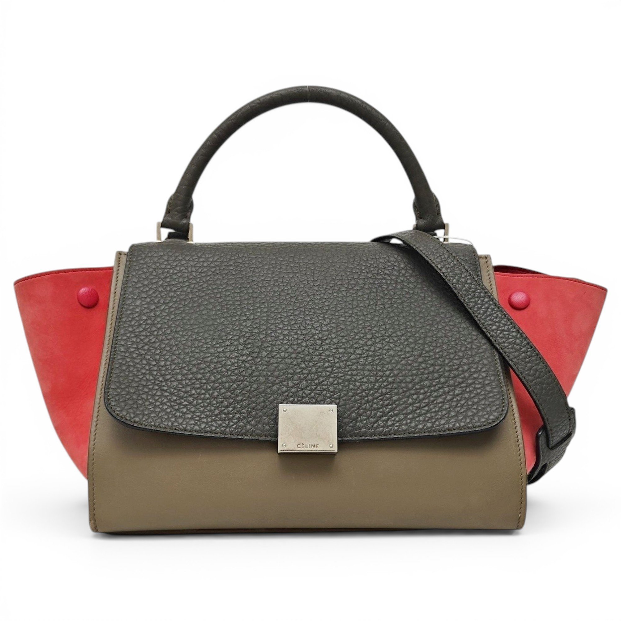 Leather handbag
