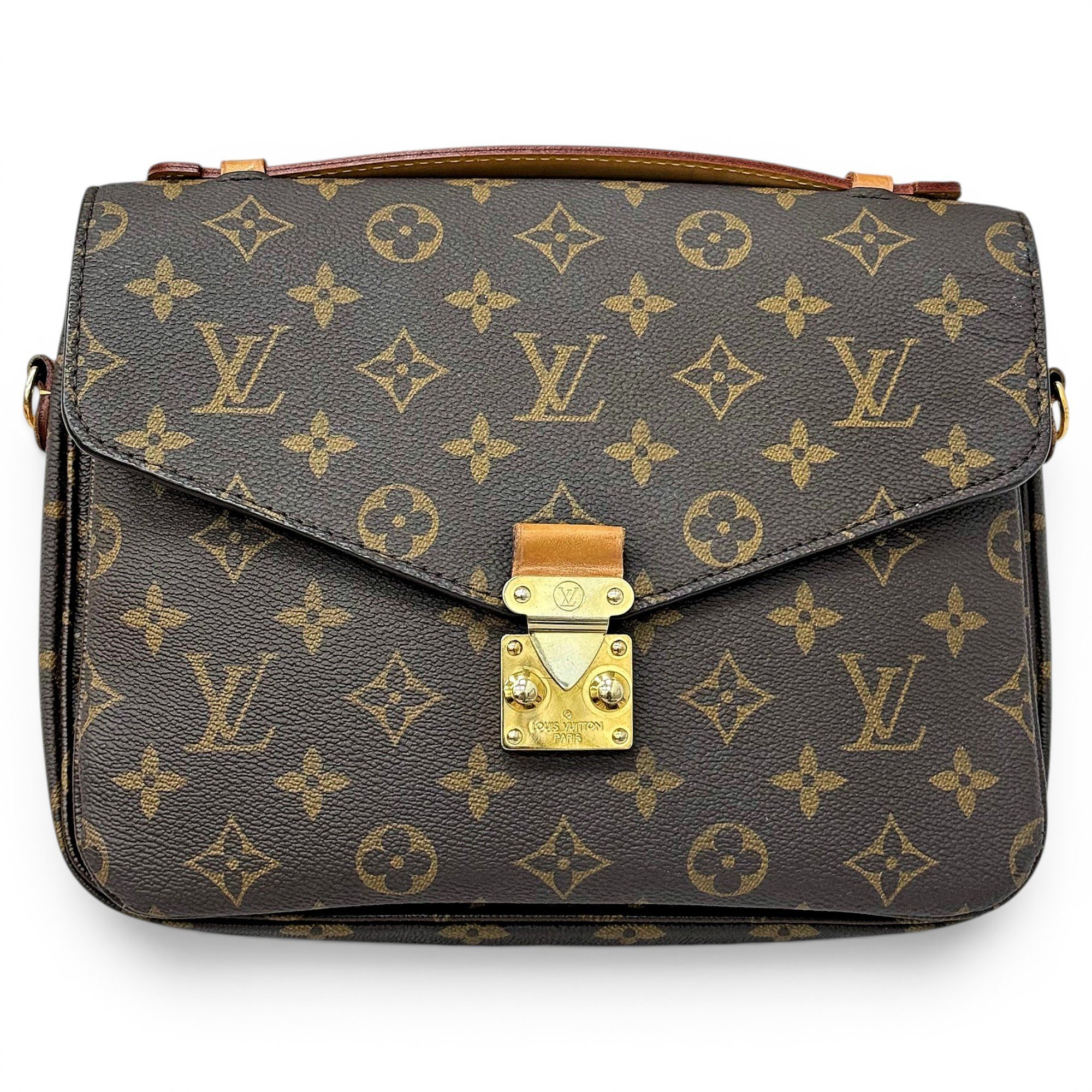 Metis leather handbag
