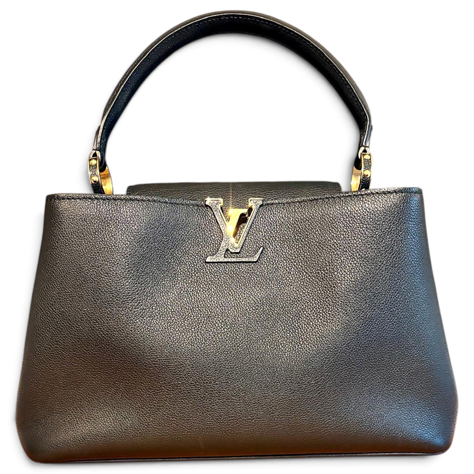 Capucines leather handbag