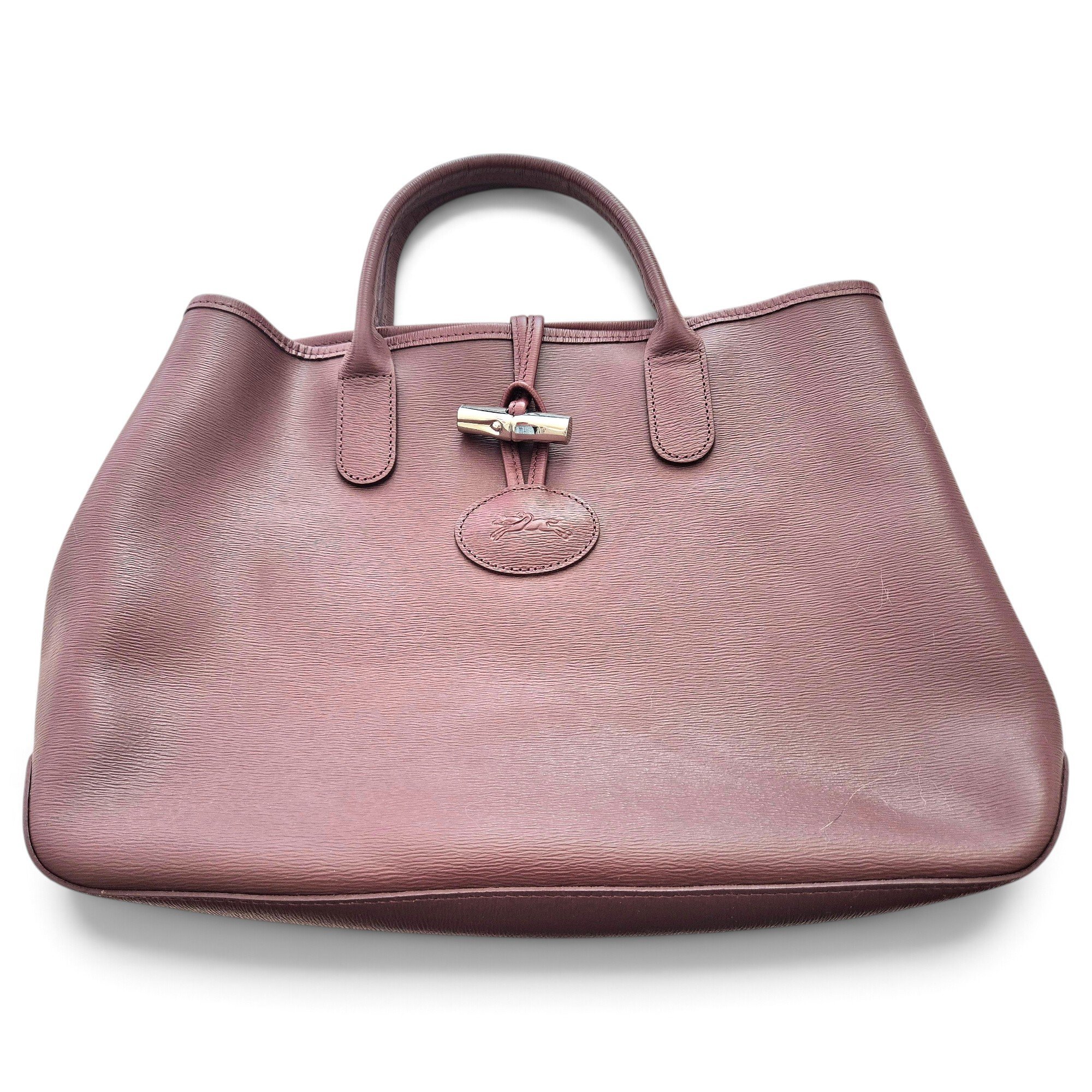 Roseau leather handbag
