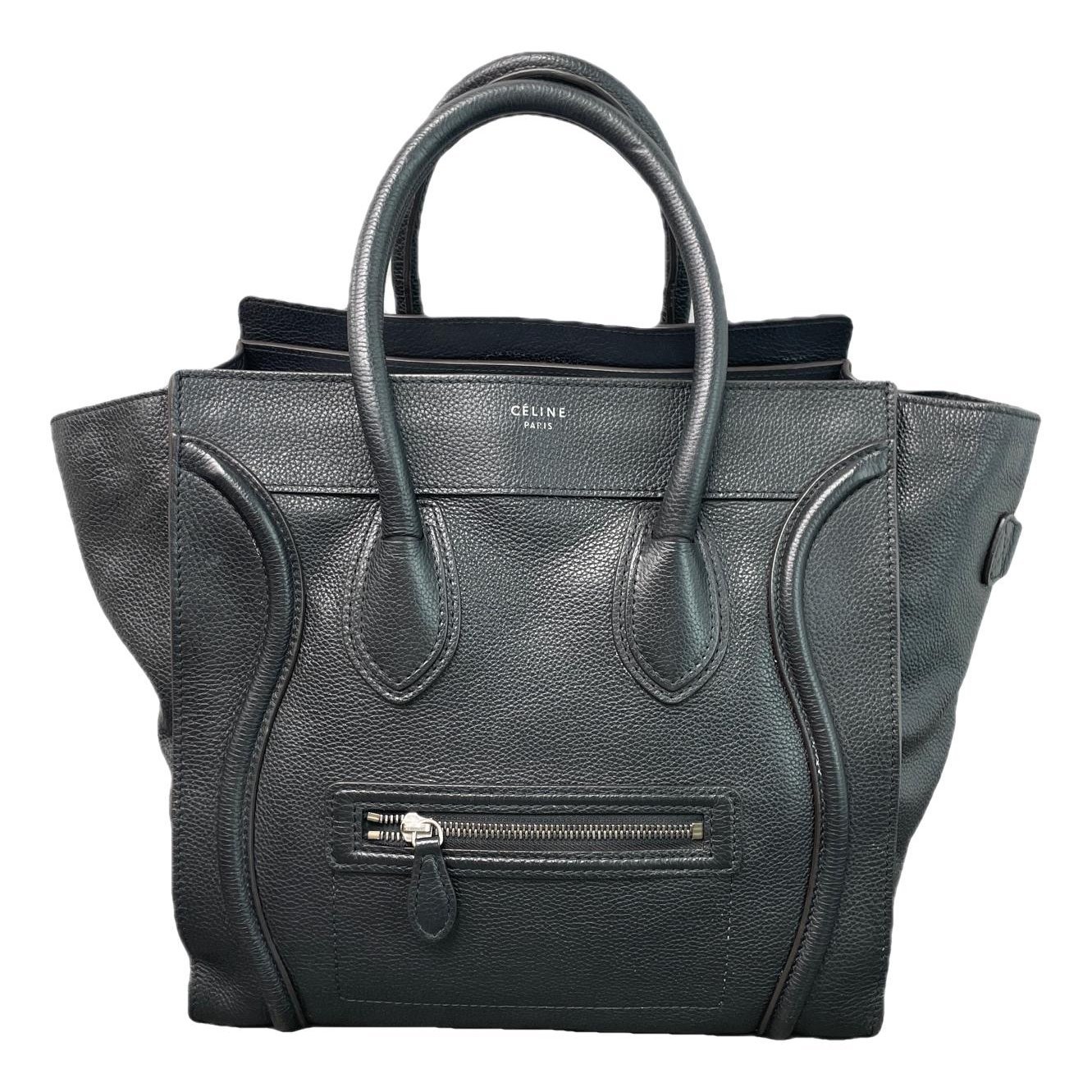 Luggage leather handbag