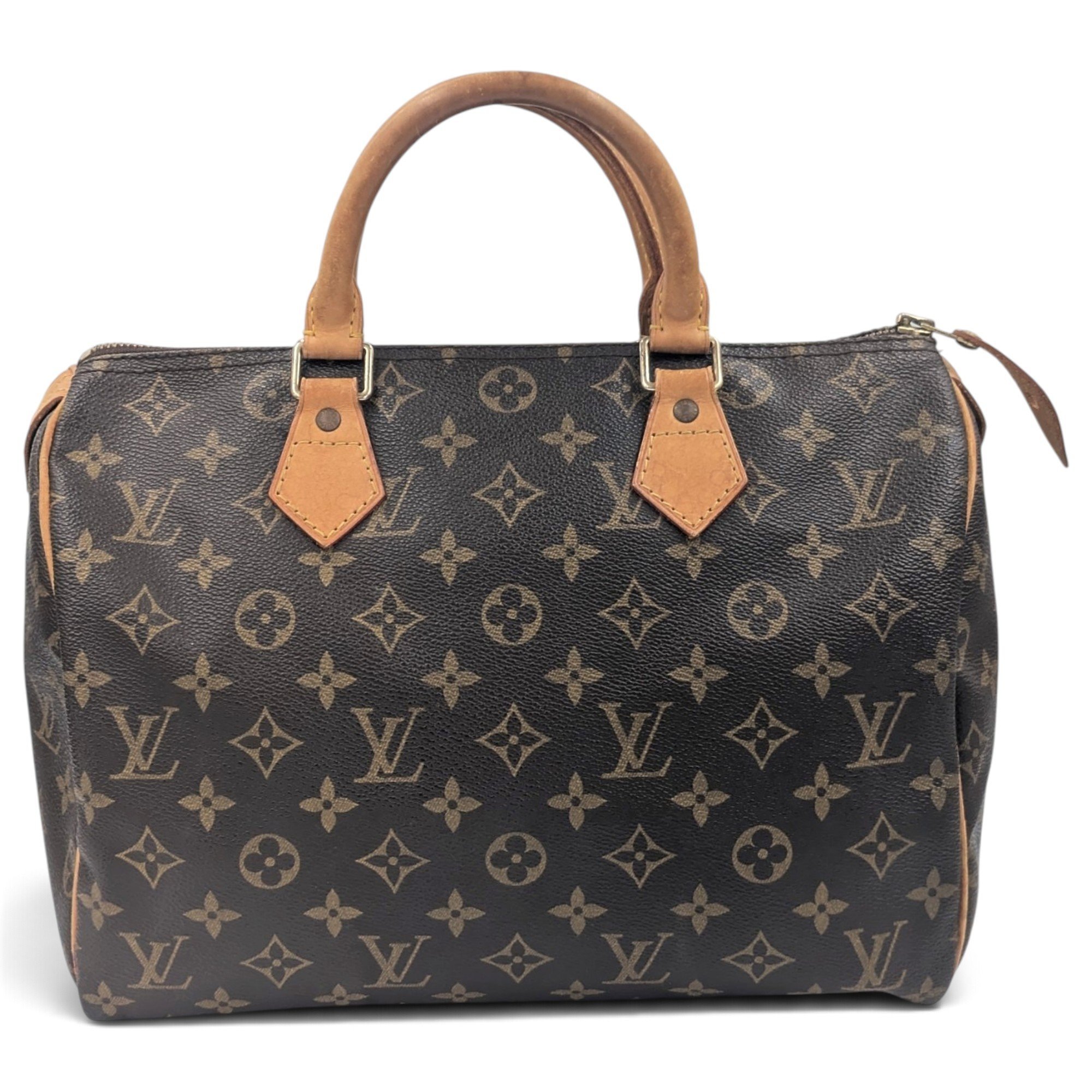 Speedy leather bag