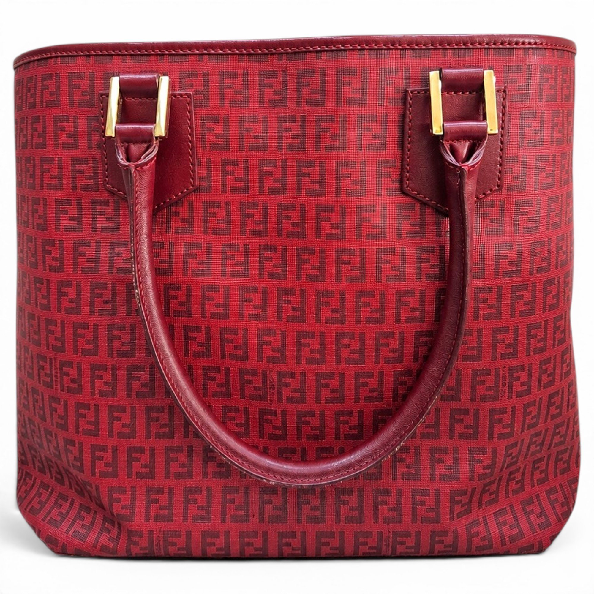 Leather tote