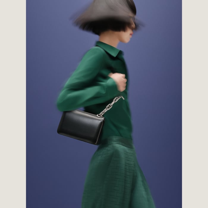Rouge H Cliquetis Bag