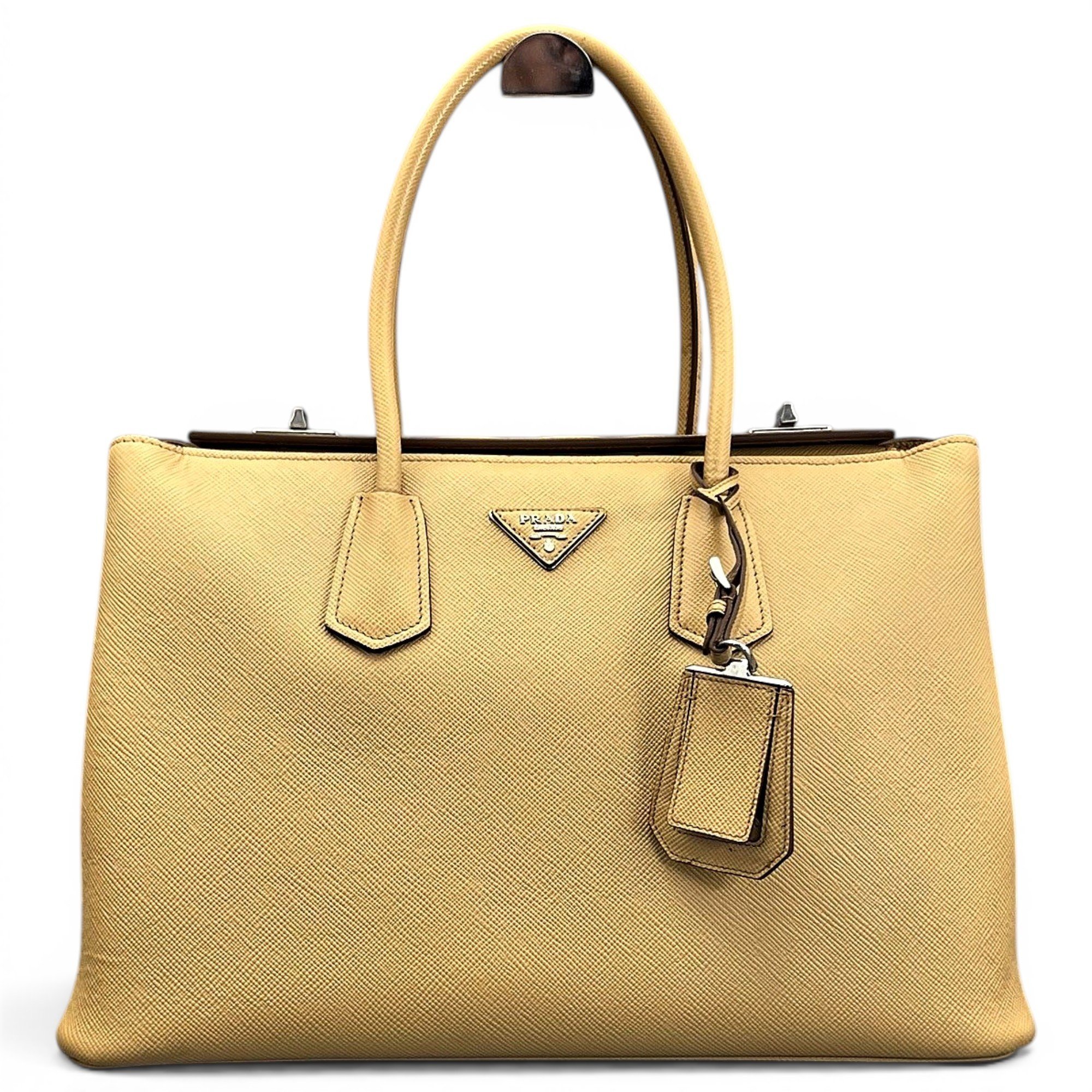 Leather tote
