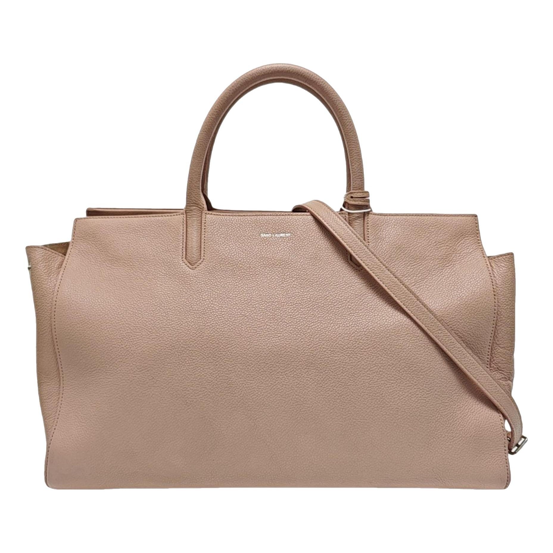 Cabas Rive Gauche leather handbag