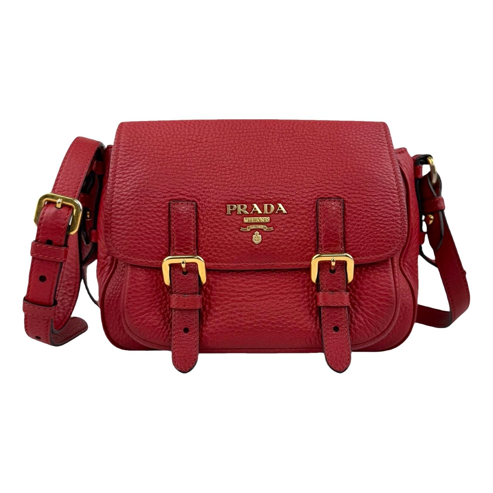 Leather crossbody bag