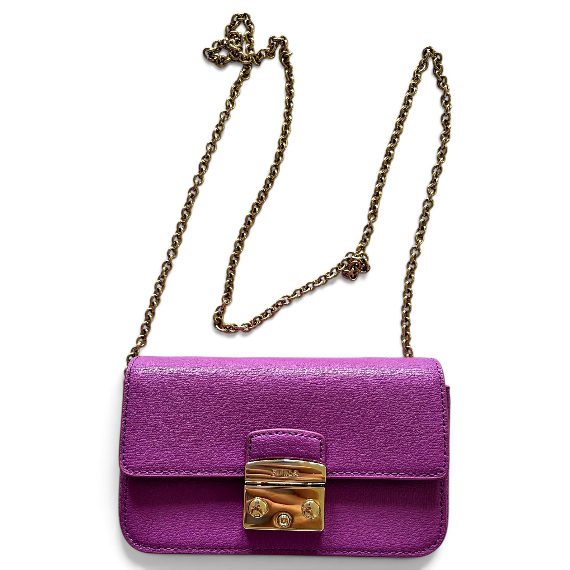 Metropolis leather crossbody bag