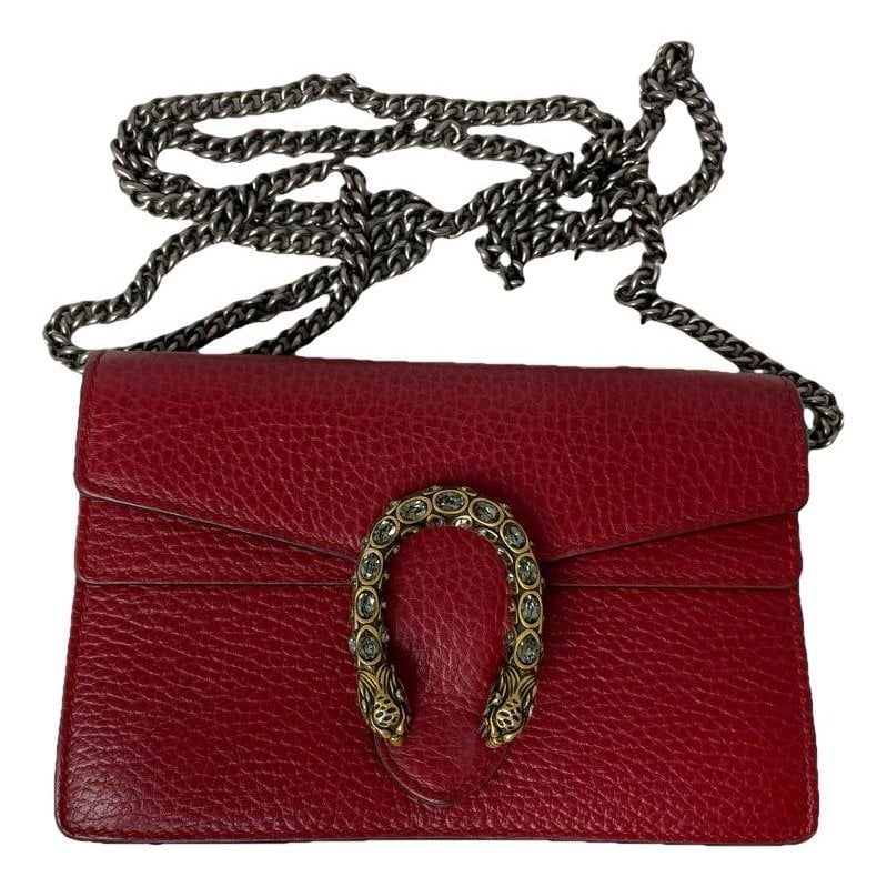 Dionysus Super Mini leather crossbody bag