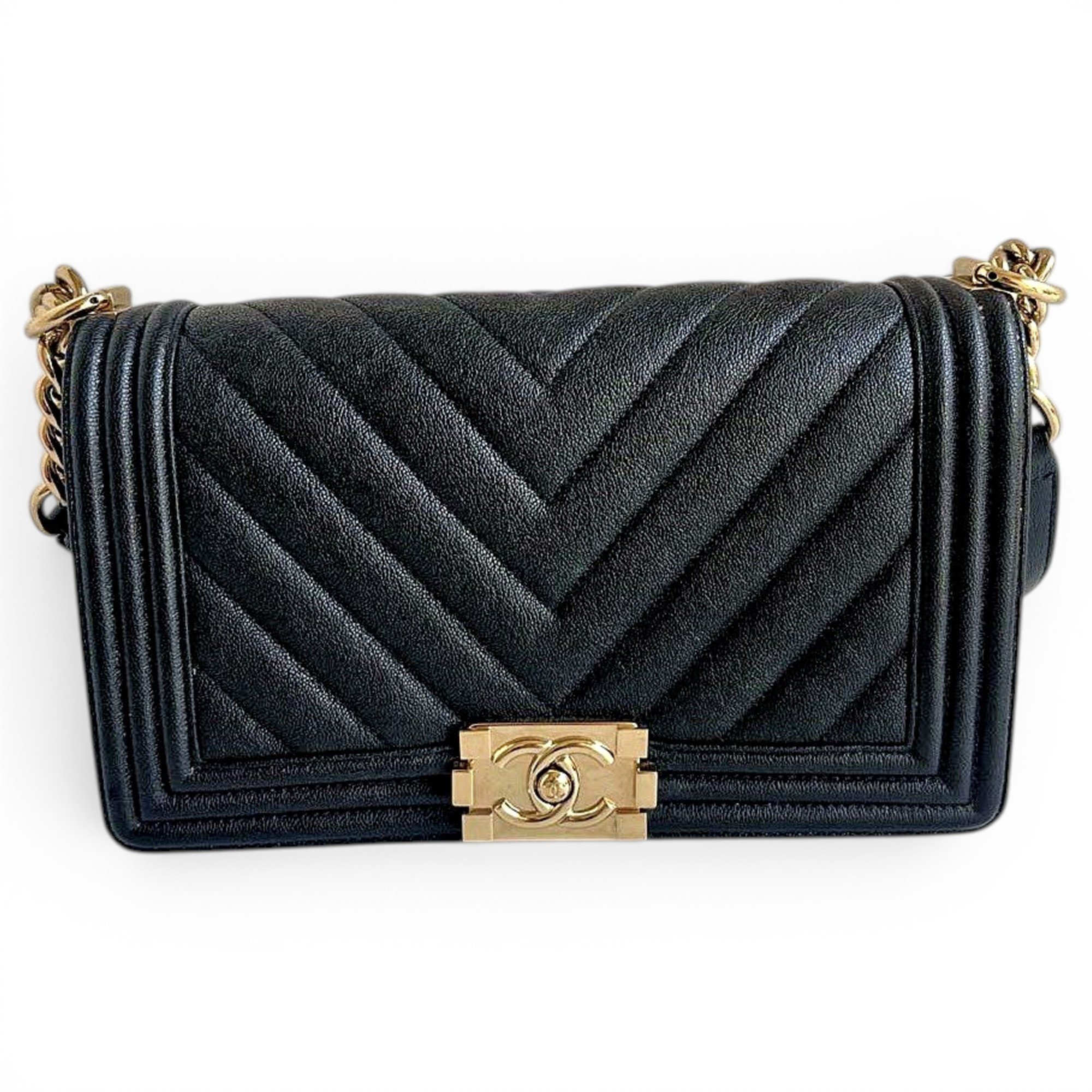 Boy leather crossbody bag