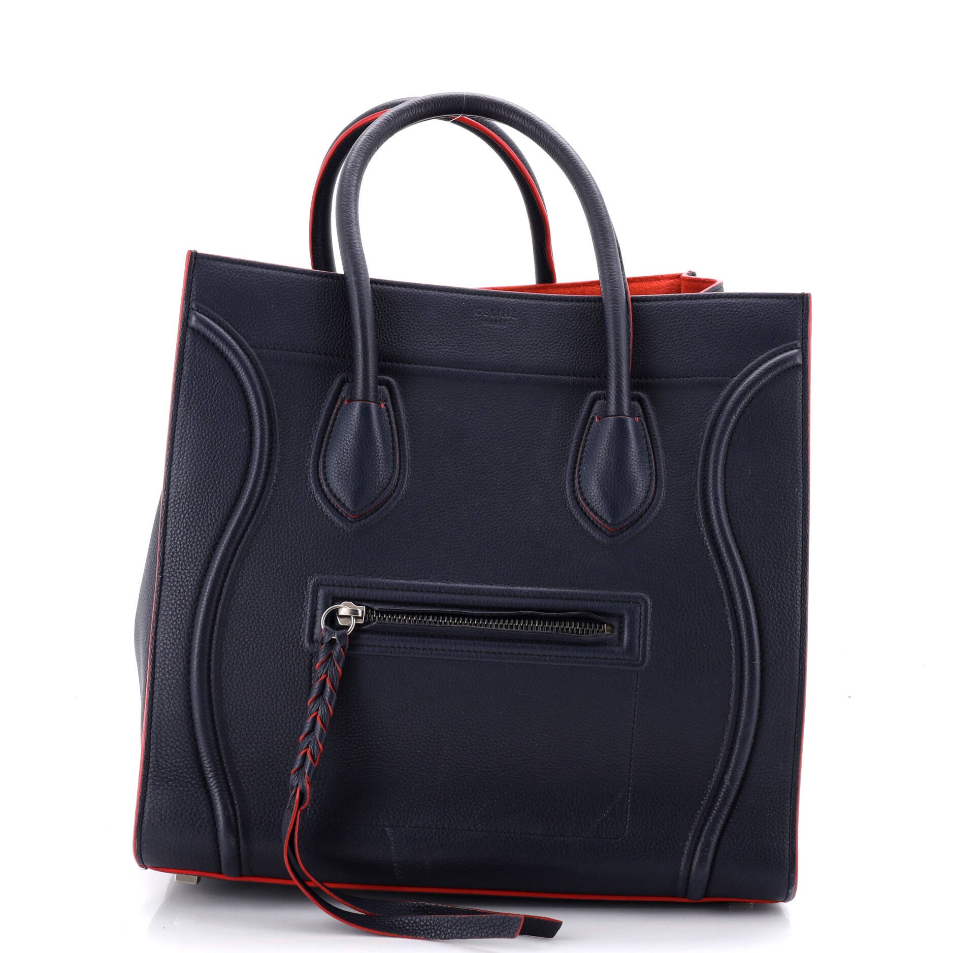 Luggage Bag Grainy Leather Mini