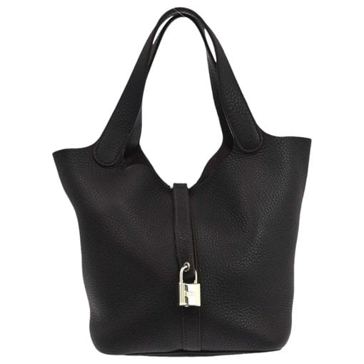 Picotin leather handbag