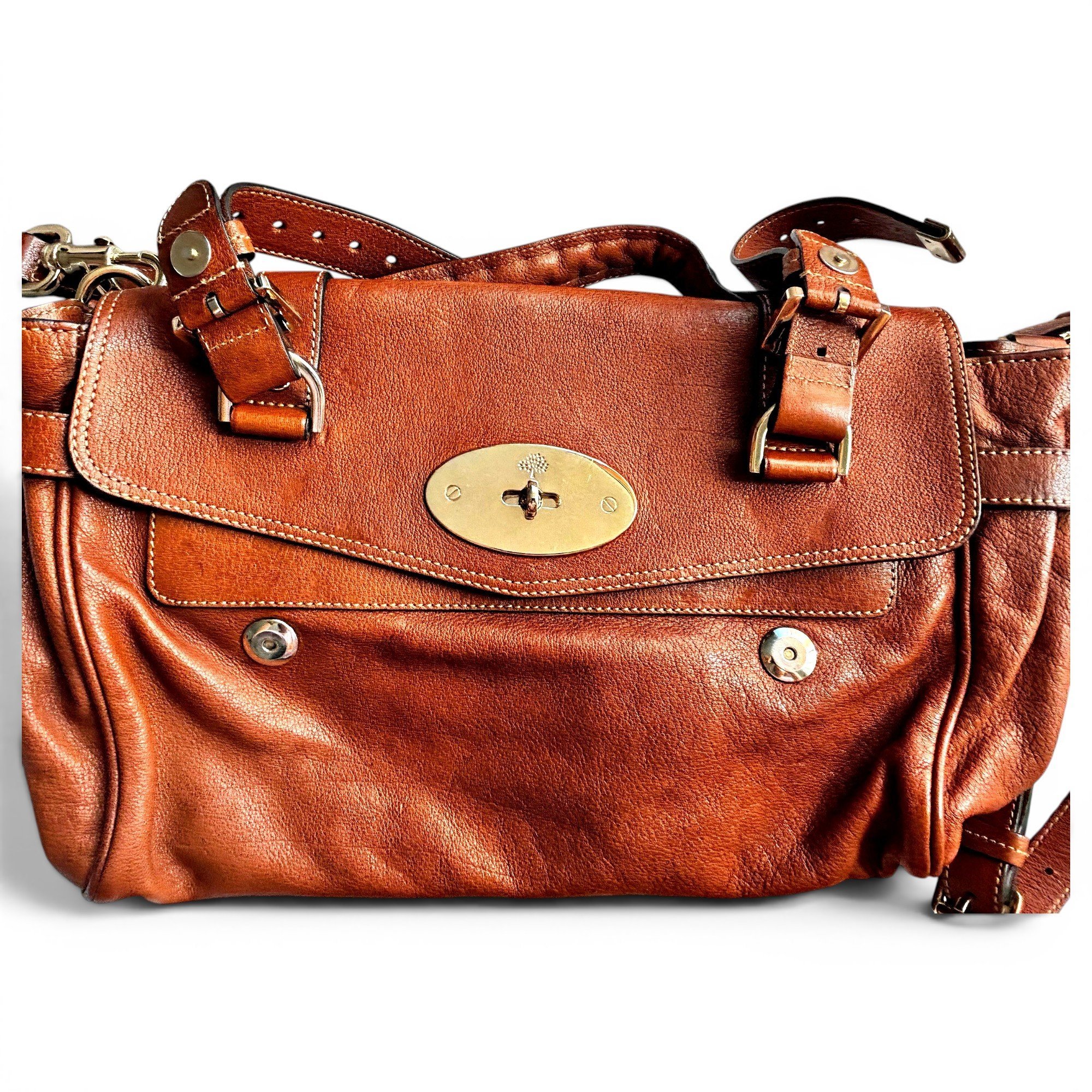 Alexa leather handbag