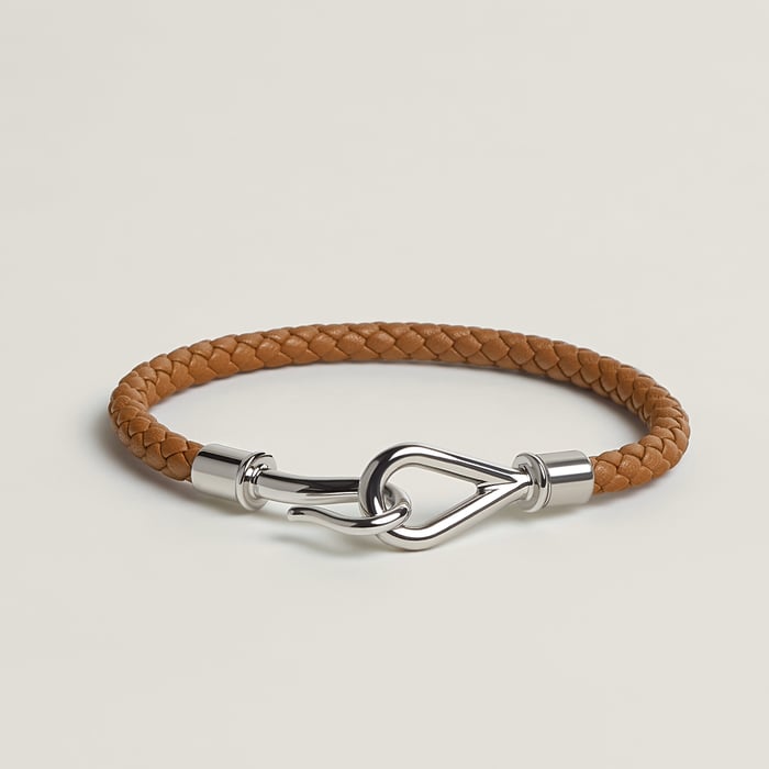 Gold Jumbo H Bracelet