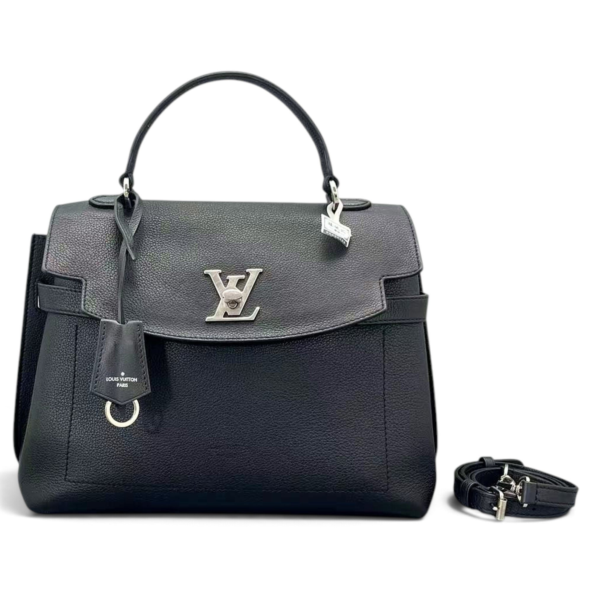 Lockme leather handbag